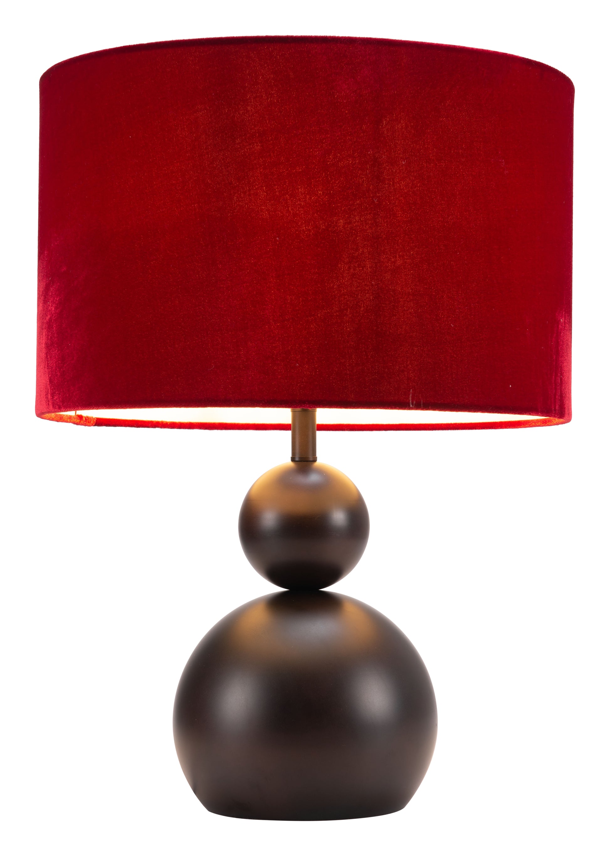 Shobu Table Lamp Red style shot 1