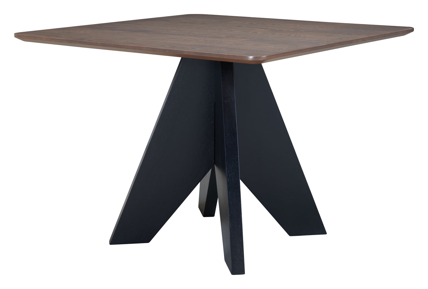 Lisse Square Dining Table Espresso style shot 1