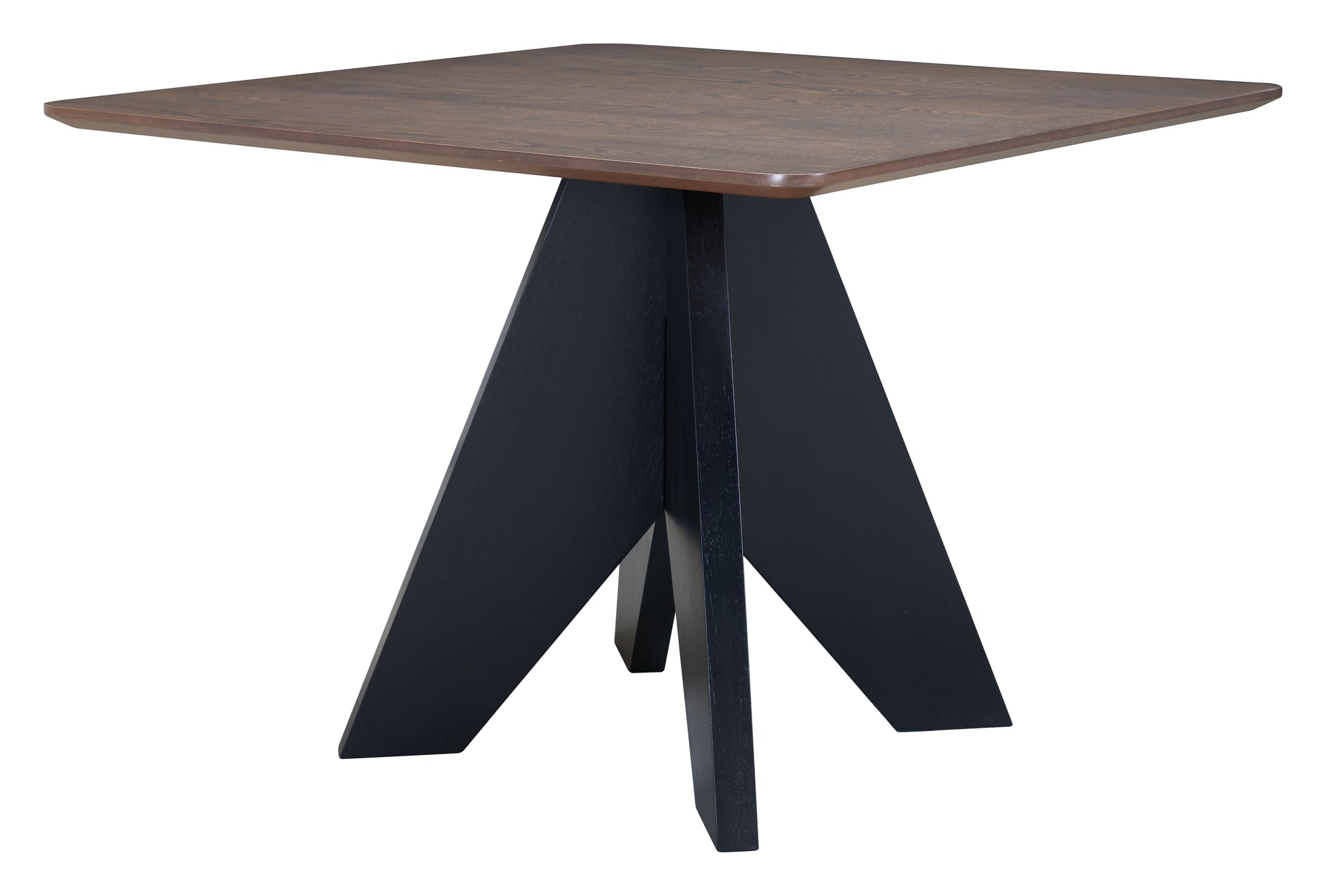 Lisse Square Dining Table Espresso style shot 1