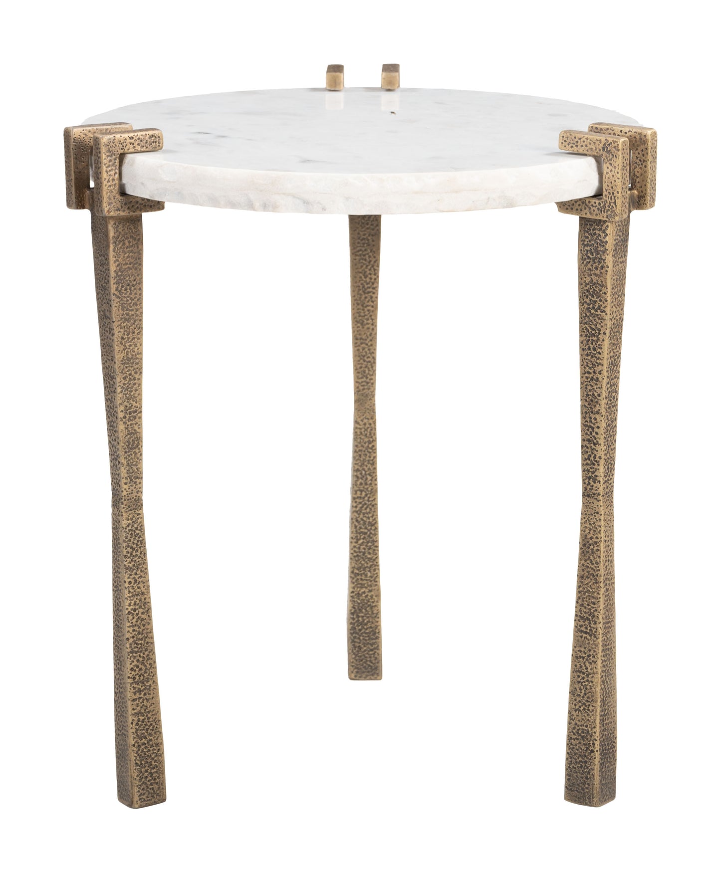 Rench Side Table White style shot 1