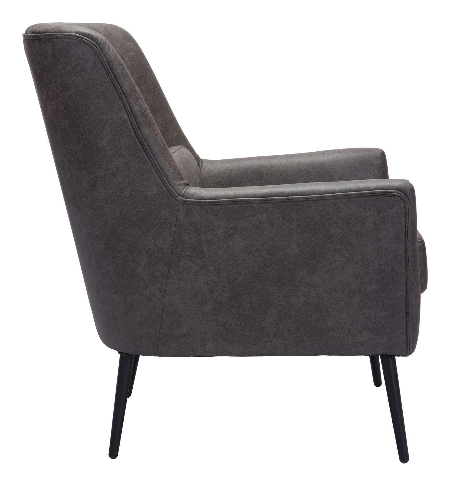 Ontario Accent Chair Vintage Black style shot 2