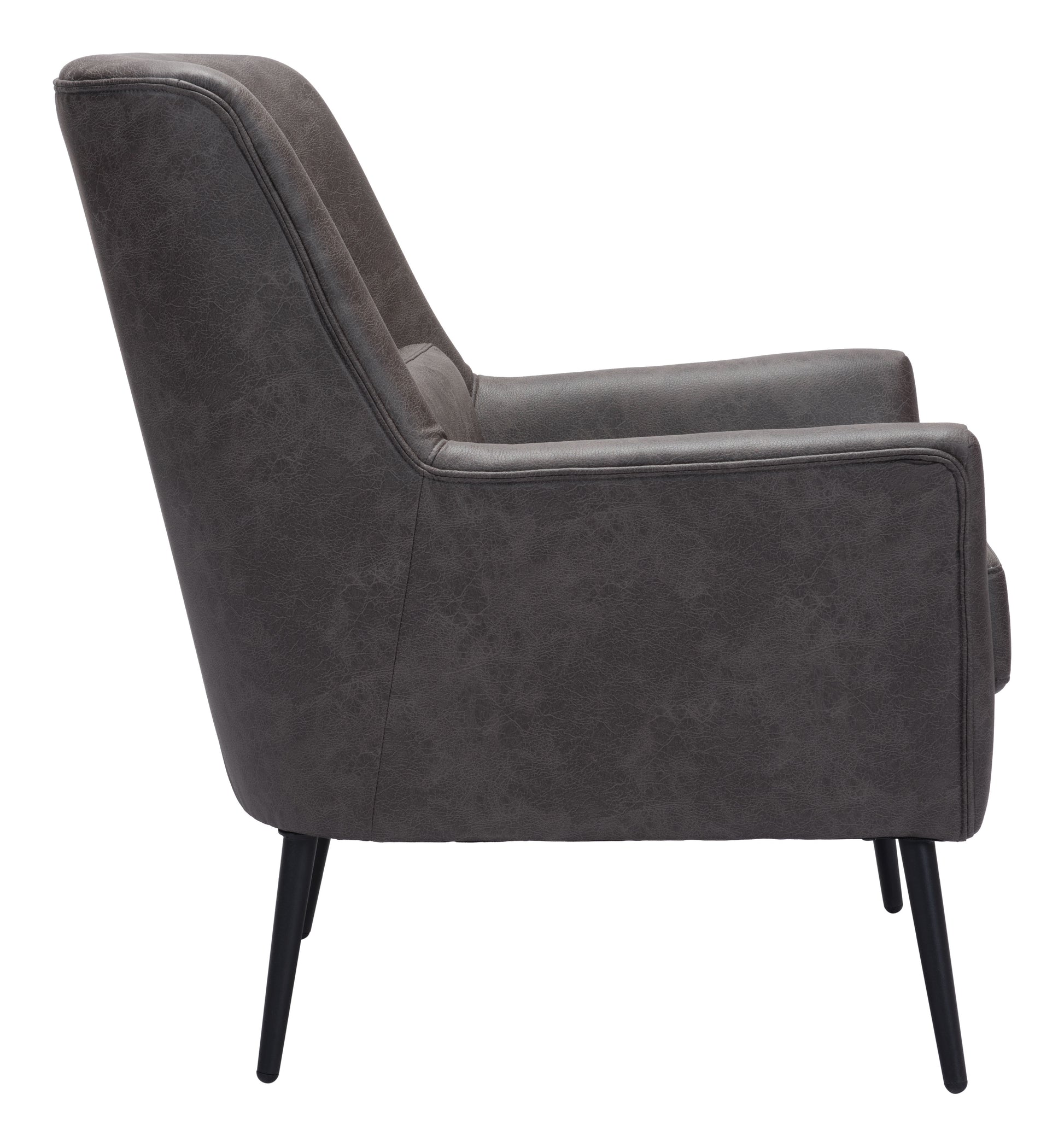 Ontario Accent Chair Vintage Black style shot 2