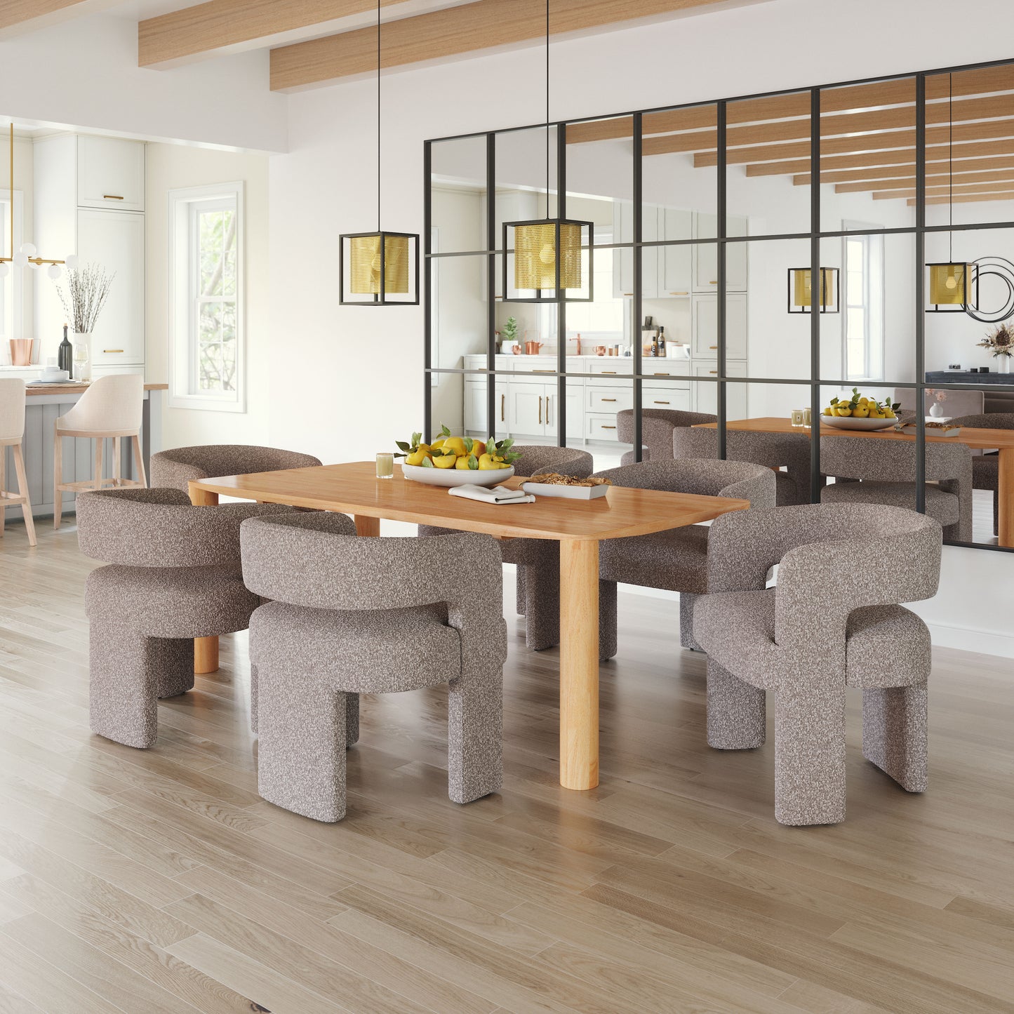 Java Accent Chair Sandy Beige style shot 1