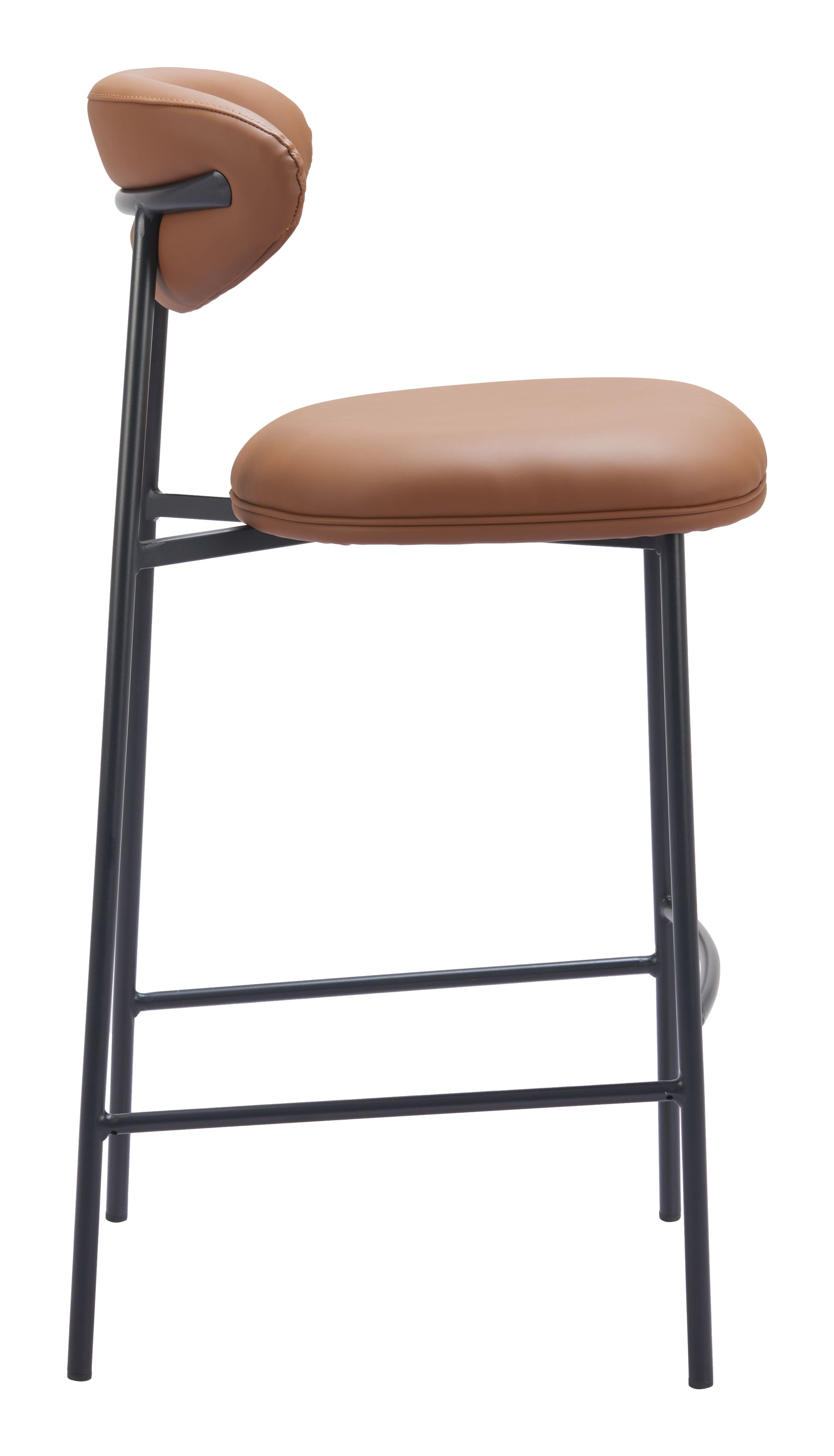 Rorun Barstool (Set of 2) Brown style shot 2