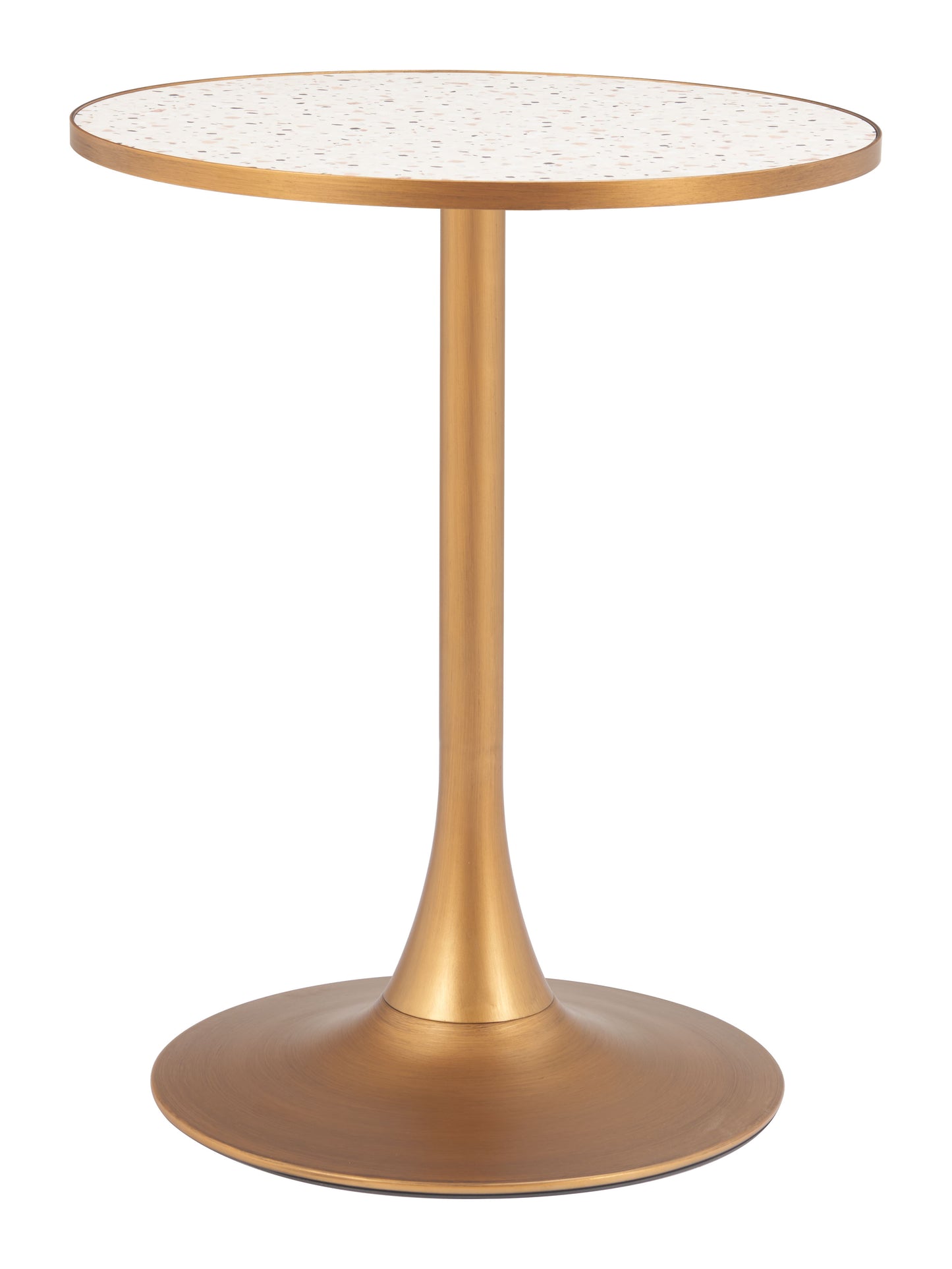 Bite Bistro Table Beige & Gold style shot 1