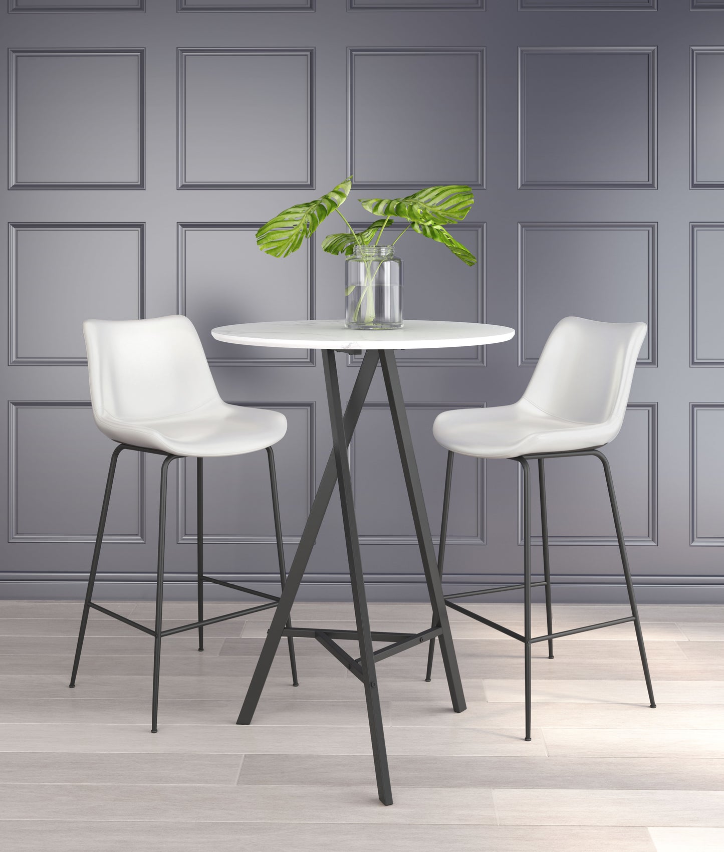 Byron Barstool White style shot 1