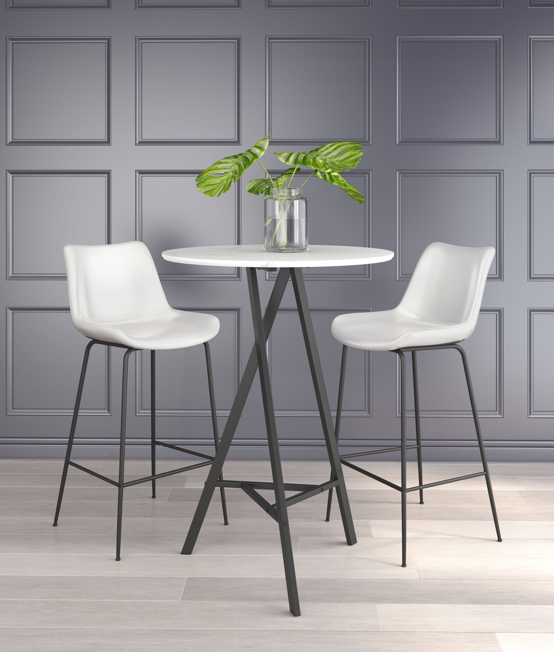 Byron Barstool White style shot 1