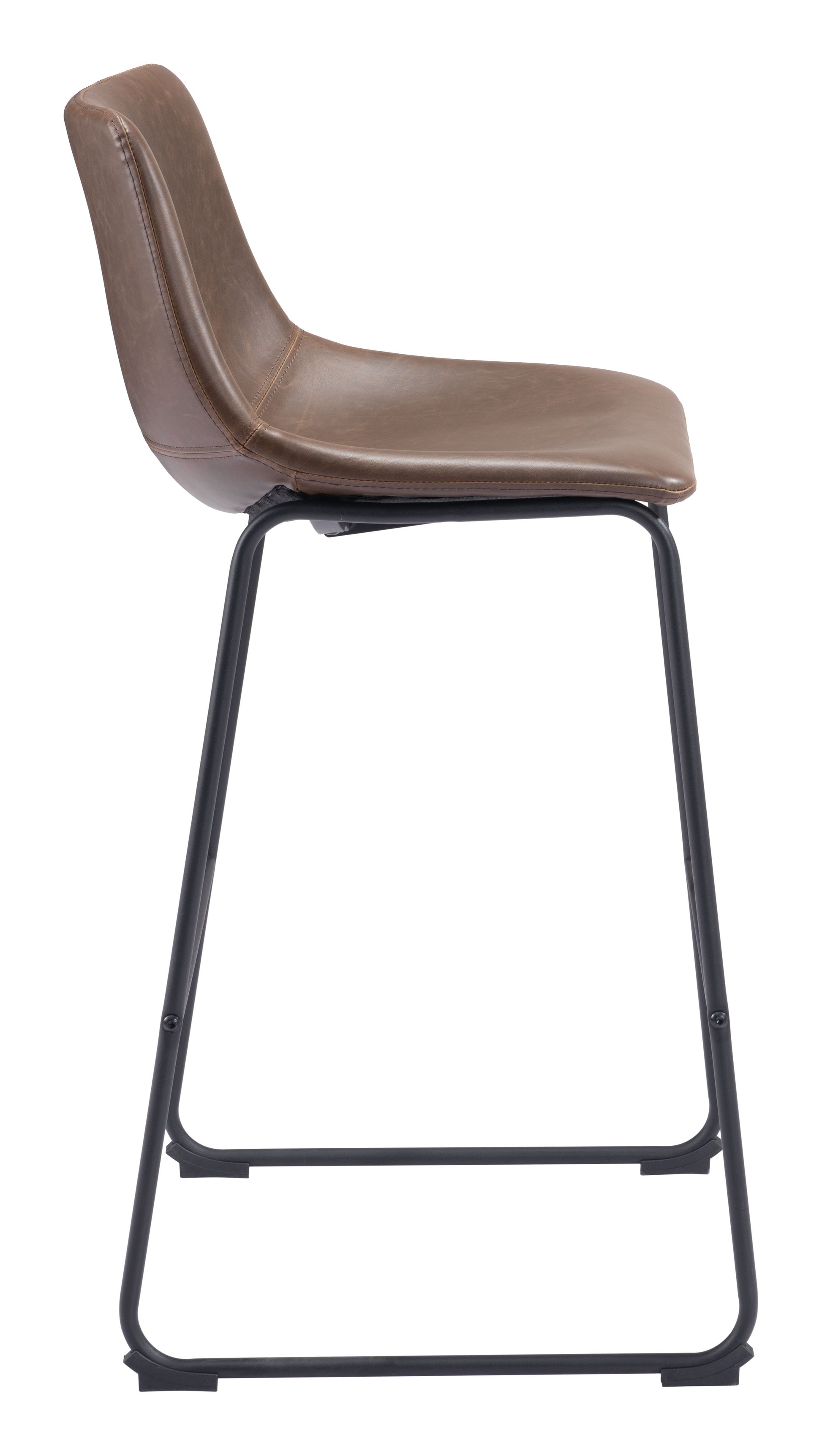Smart Barstool (Set of 2) Vintage Espresso style shot 2