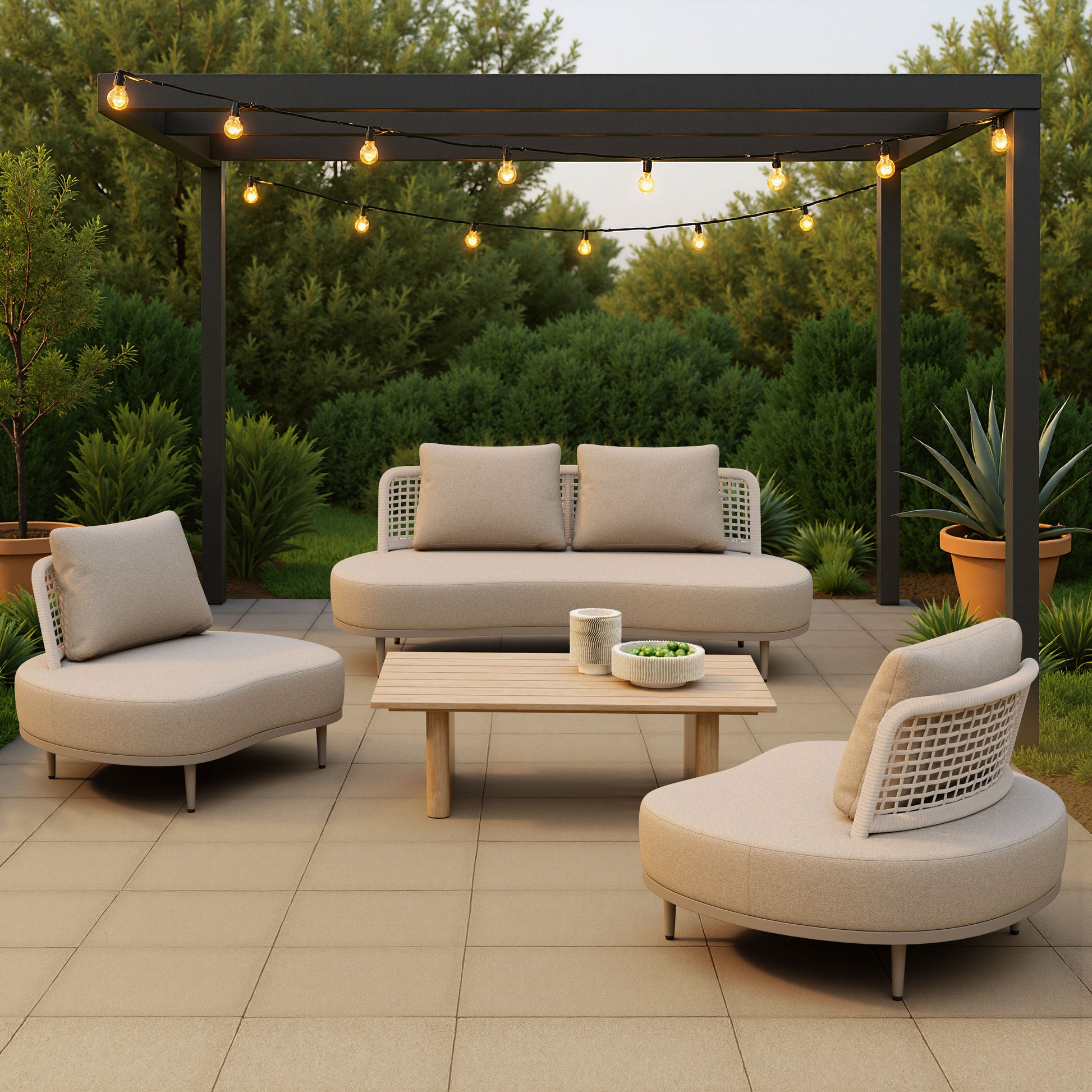 Duna Coffee Table Natural style shot 1