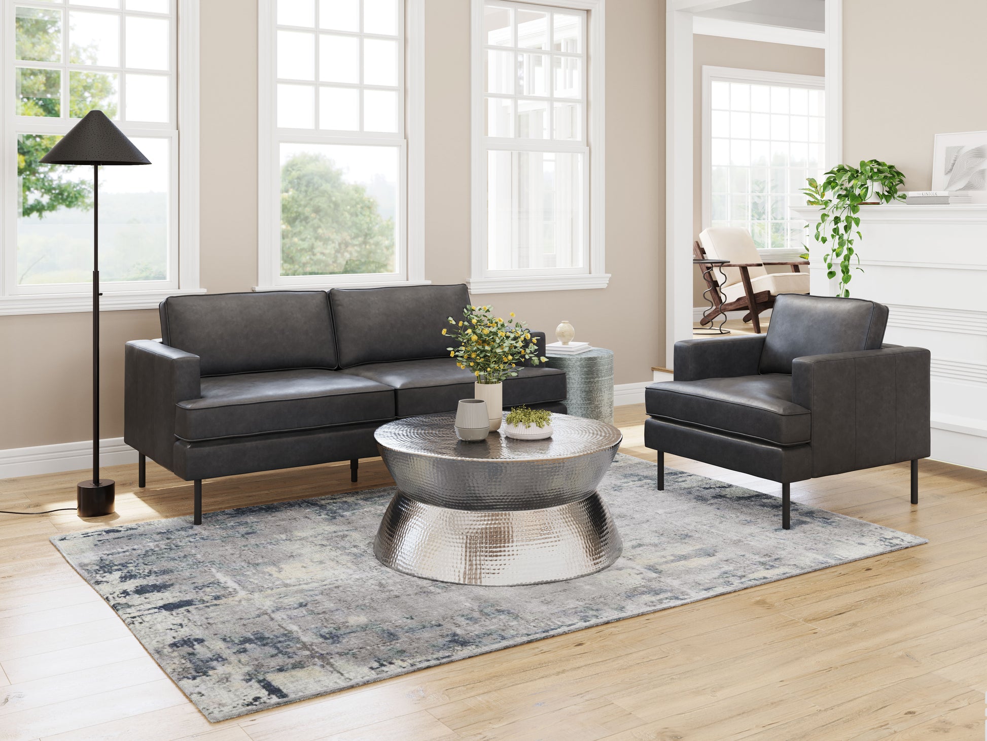 Madryn Coffee Table Silver style shot 1
