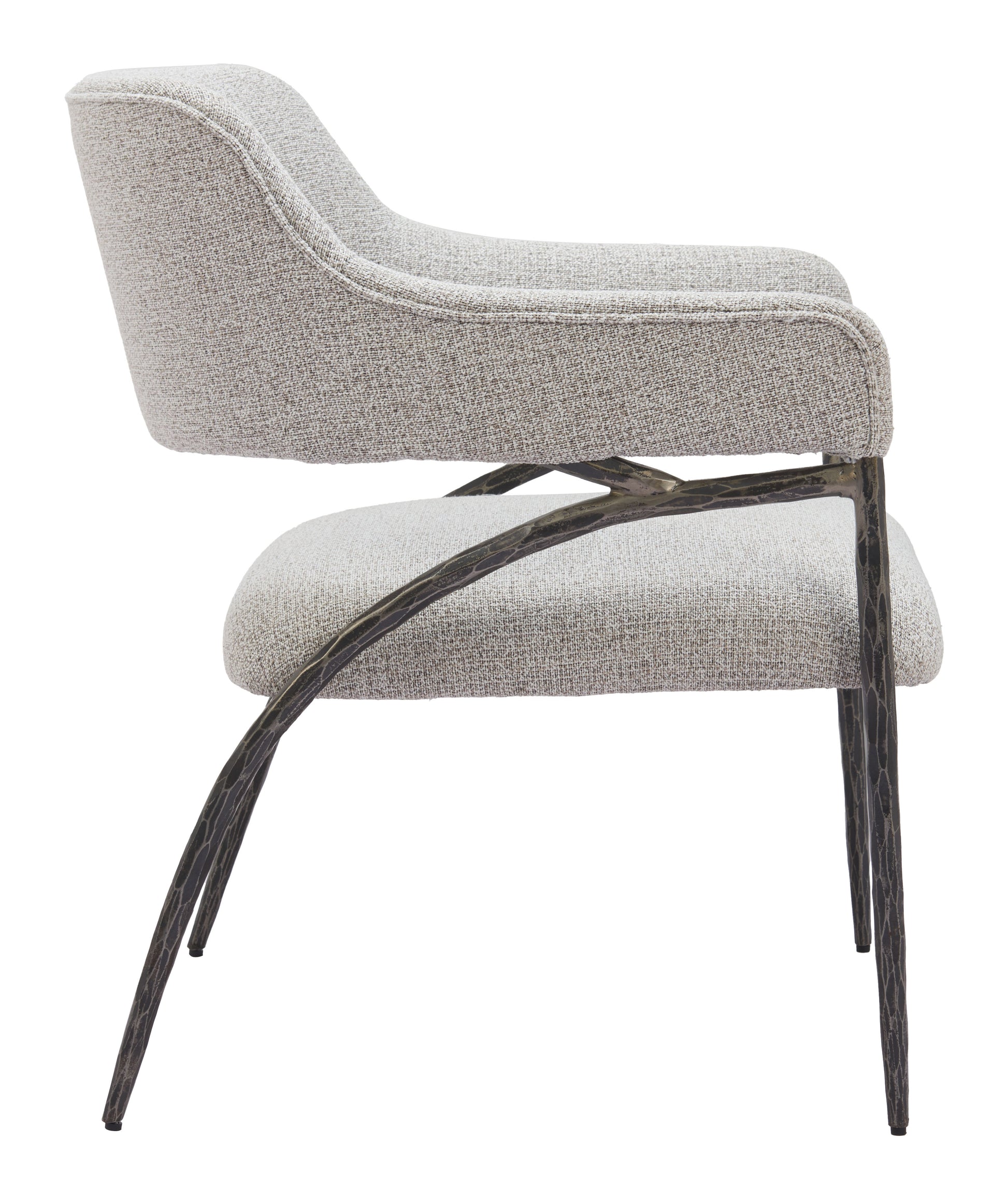 Vesterboro Accent Chair Gray style shot 2