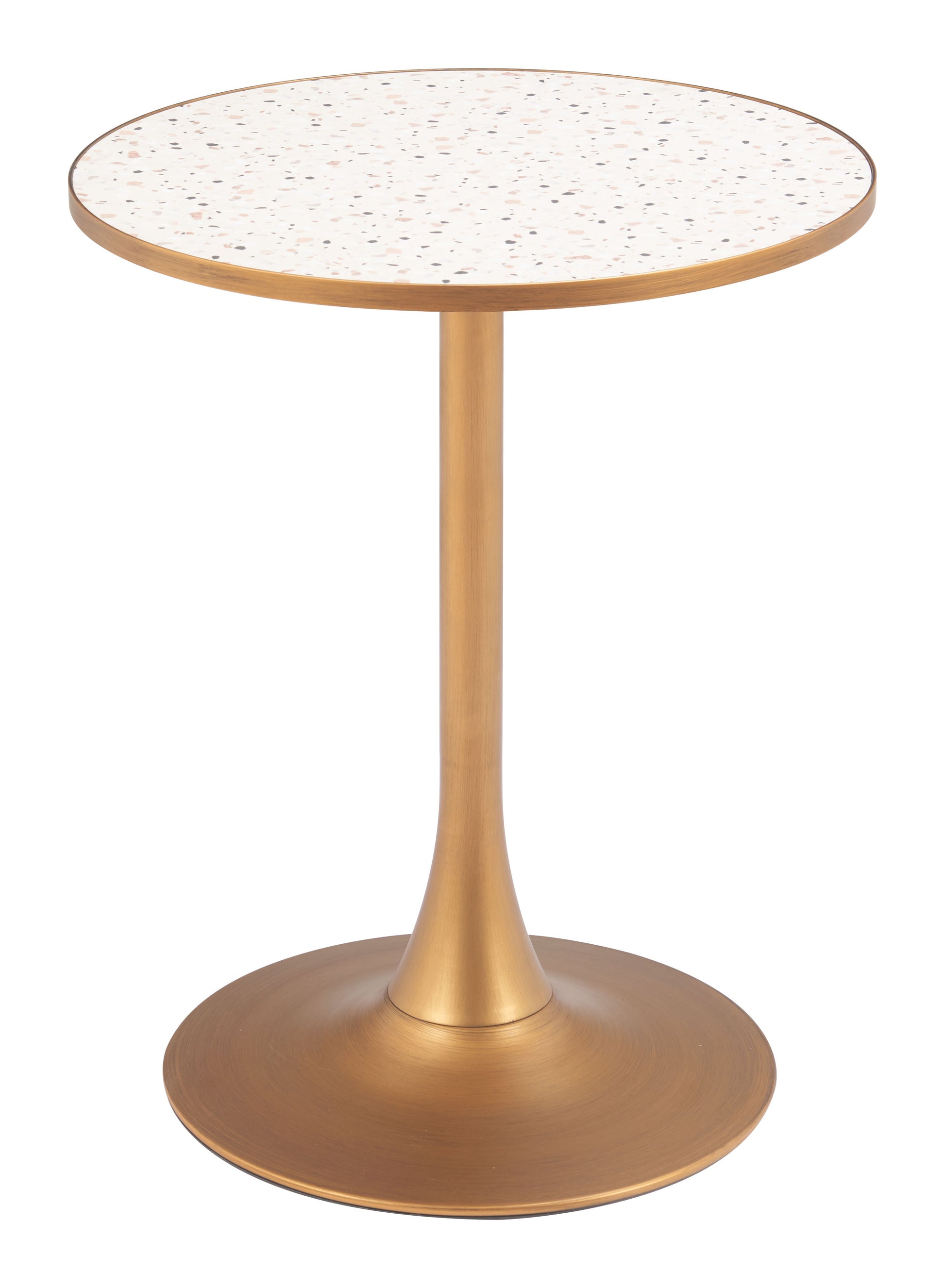 Bite Bistro Table Beige & Gold style shot 2