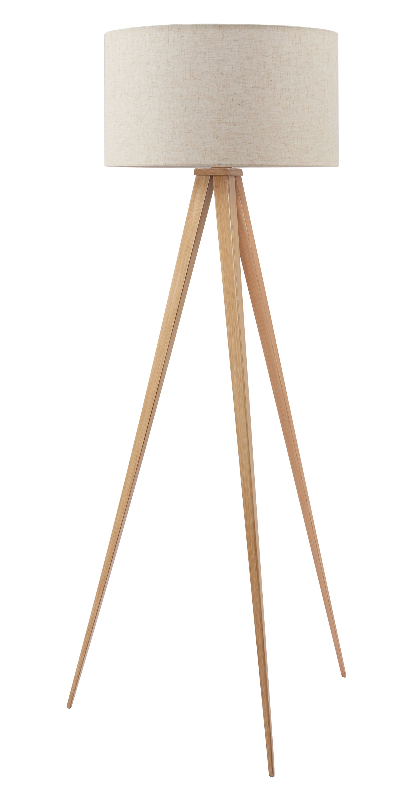 Imperial Floor Lamp Beige & Natural style shot 1