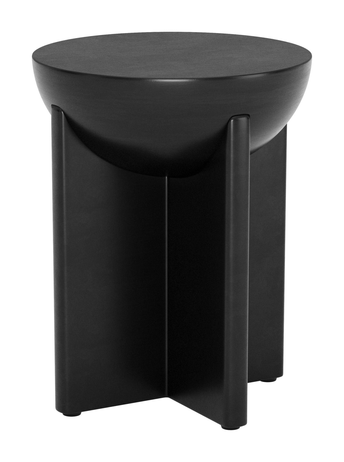 Tume Side Table Black style shot 2