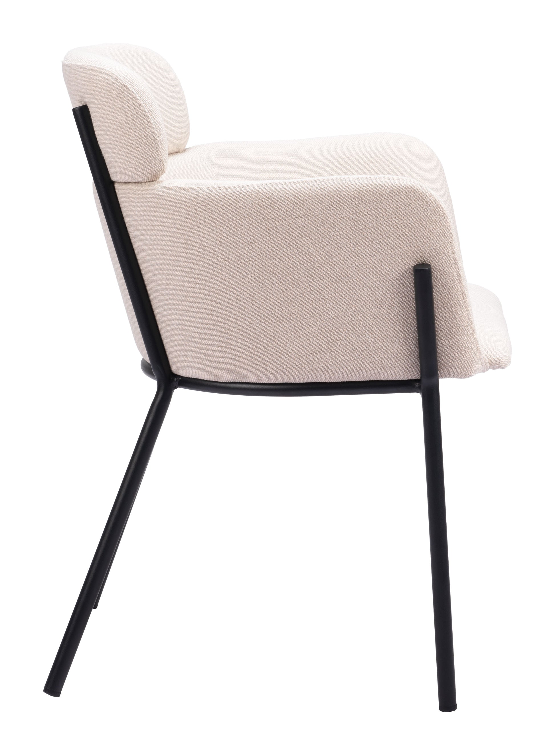 Bremor Dining Chair (Set of 2) Beige style shot 2