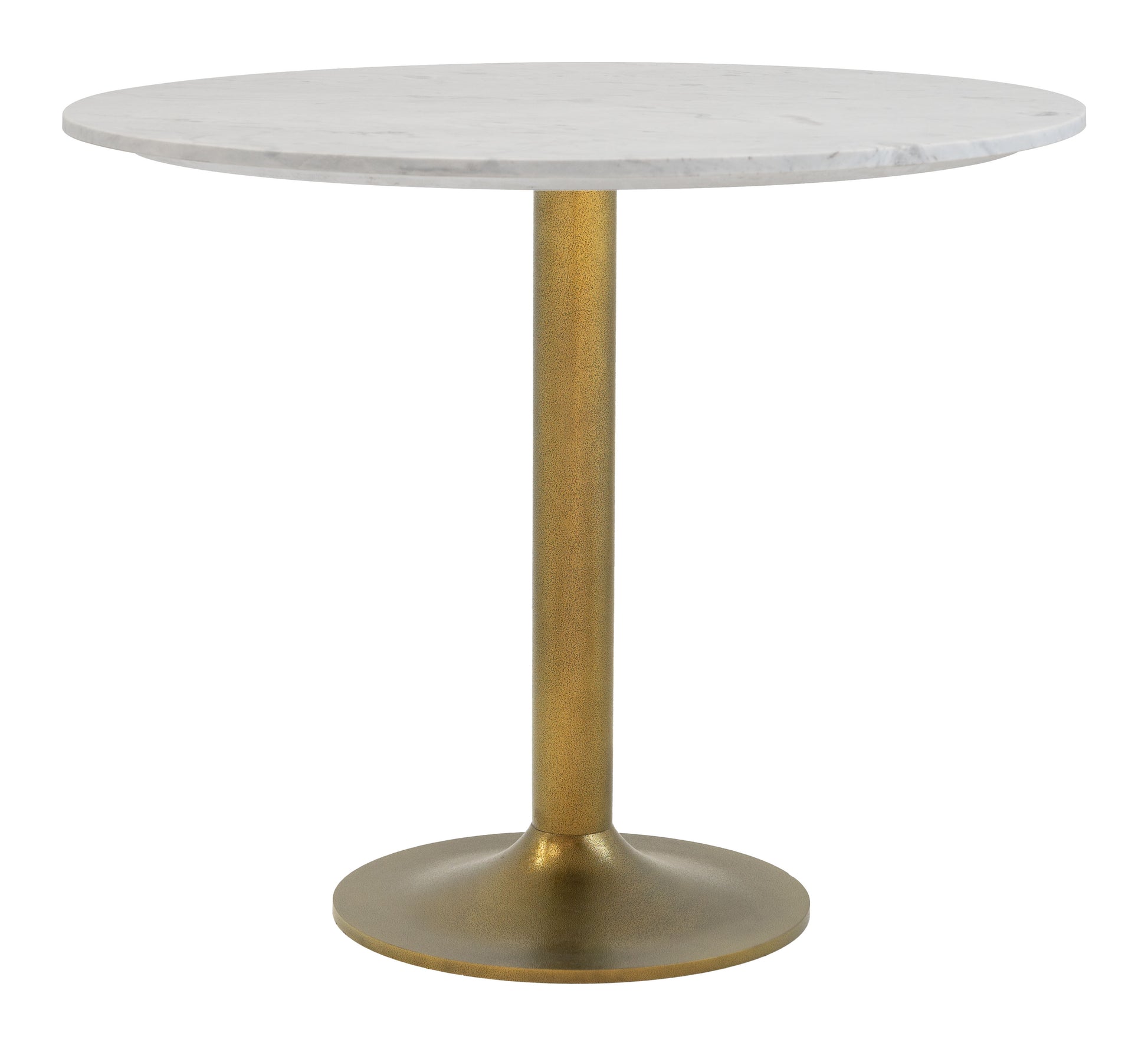 Fullerton Dining Table White & Gold style shot 2