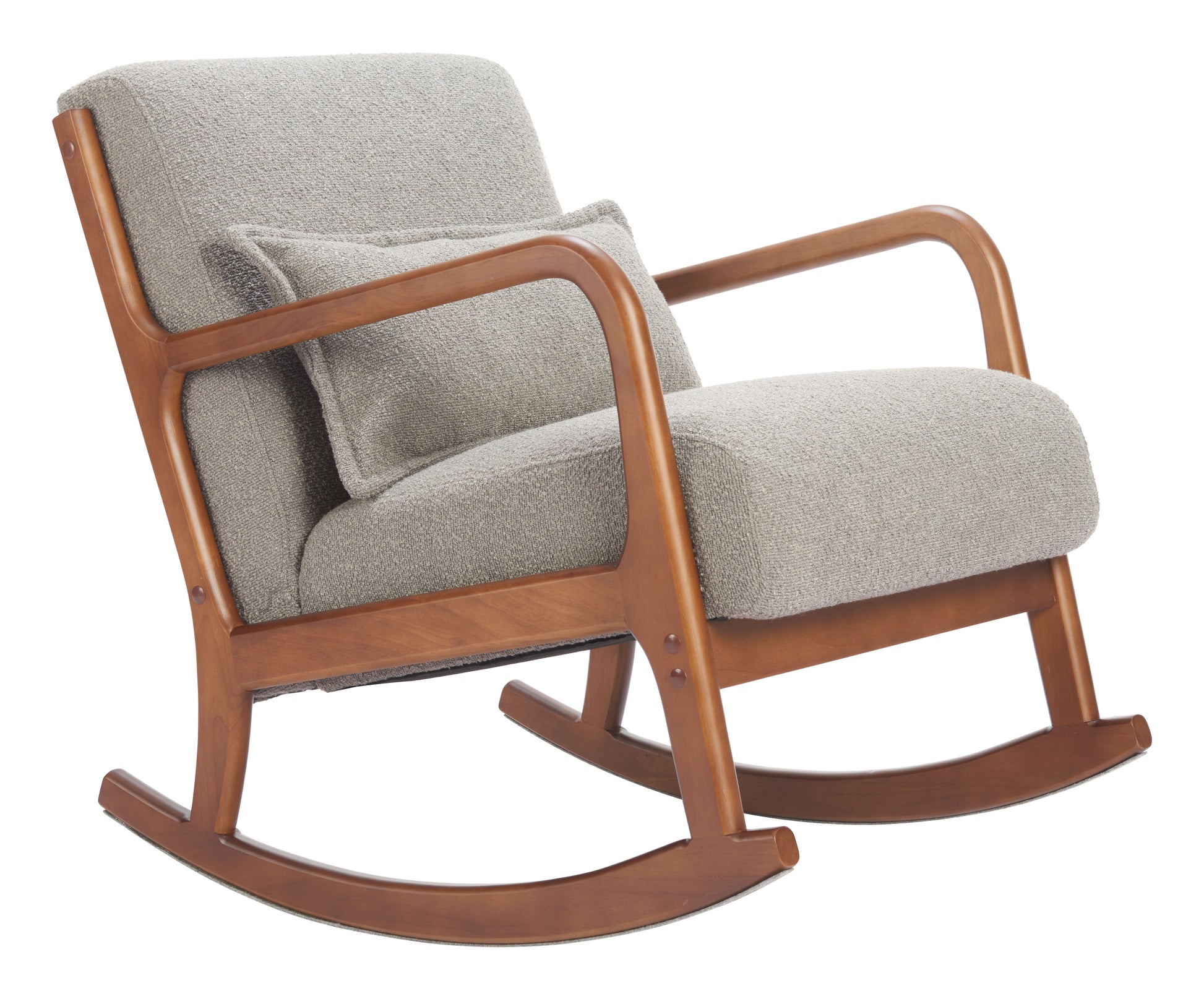 Hady Rocking Chair Gray style shot 1