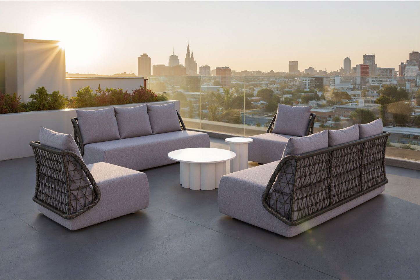 Mekan Sofa Gray style shot 1