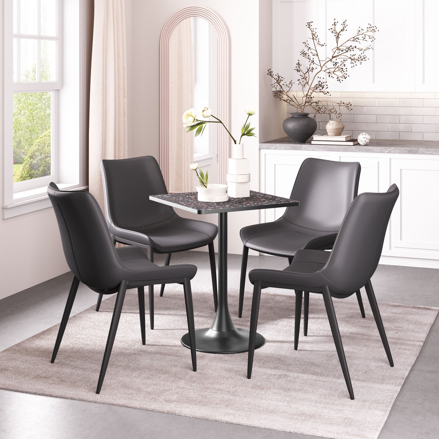 Spot Bistro Table Black style shot 2