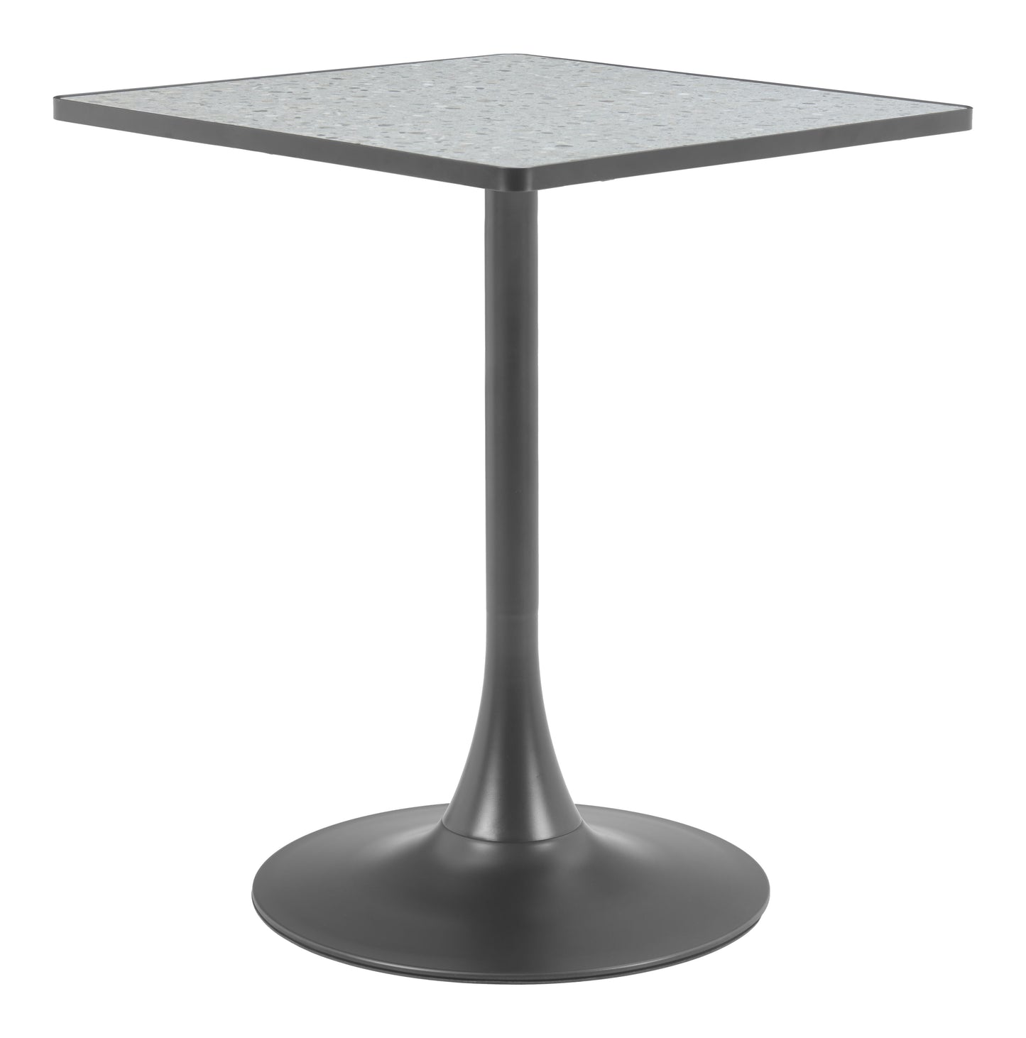 Spot Bistro Table Gray & Black style shot 2