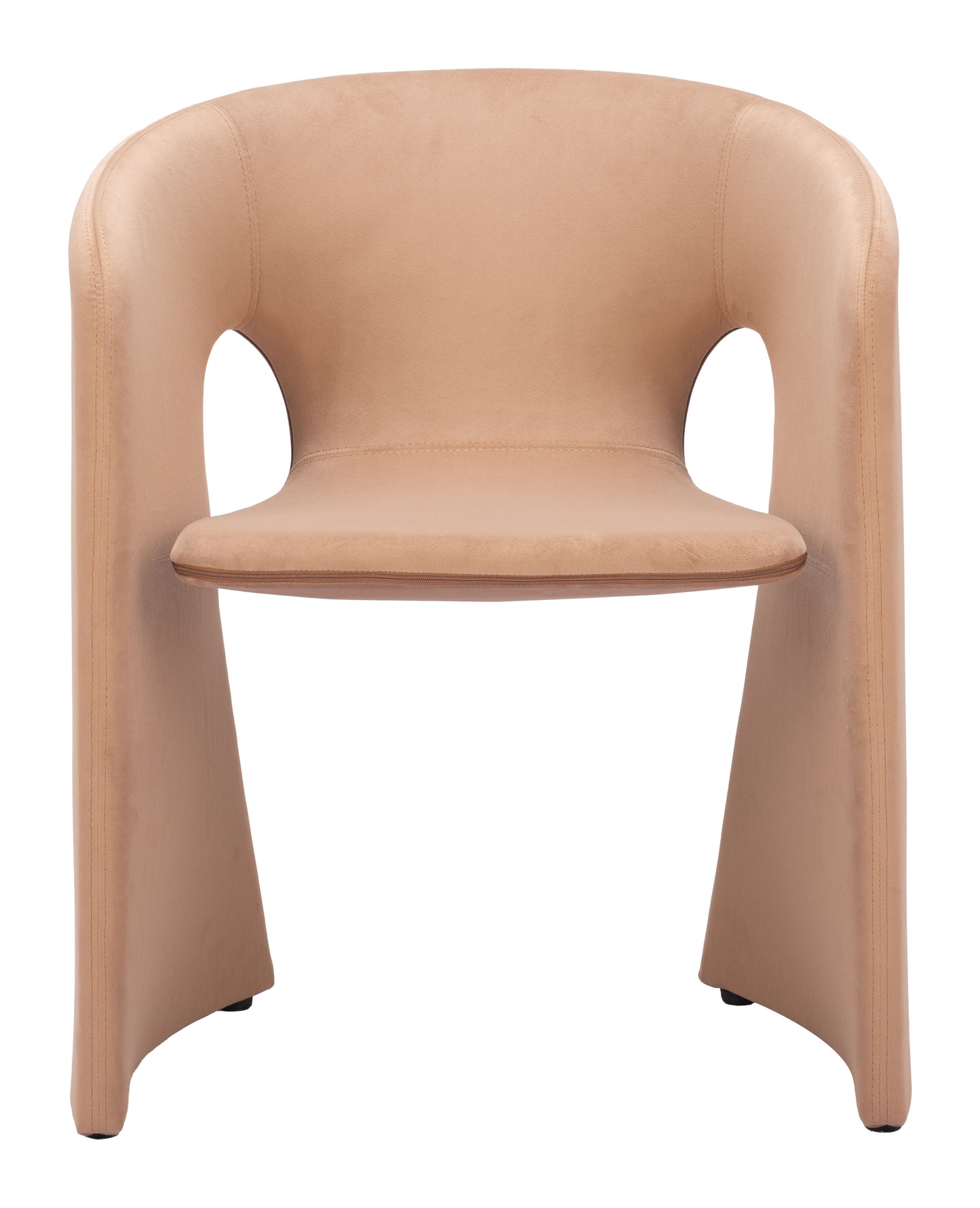 Rosyth Dining Chair Tan style shot 2