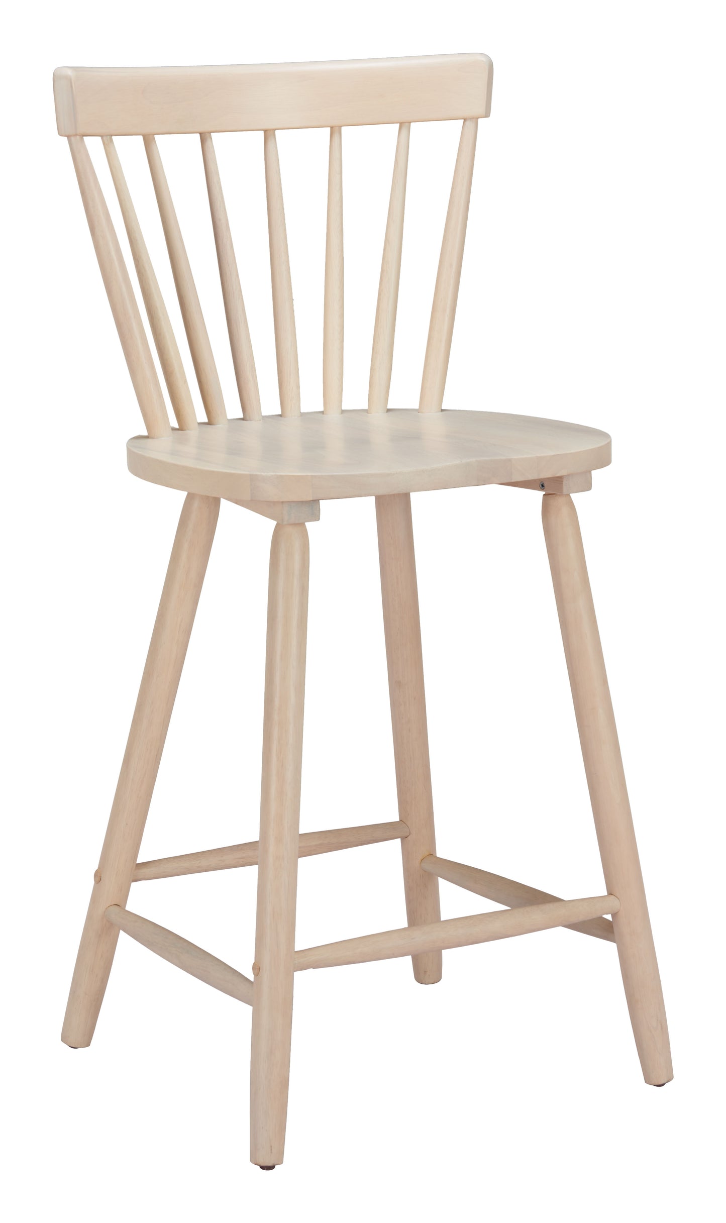 Tyce Counter Stool (Set of 2) Natural style shot 1