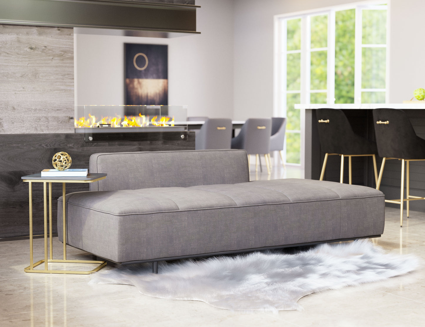 Confection Sofa Gray style shot 1