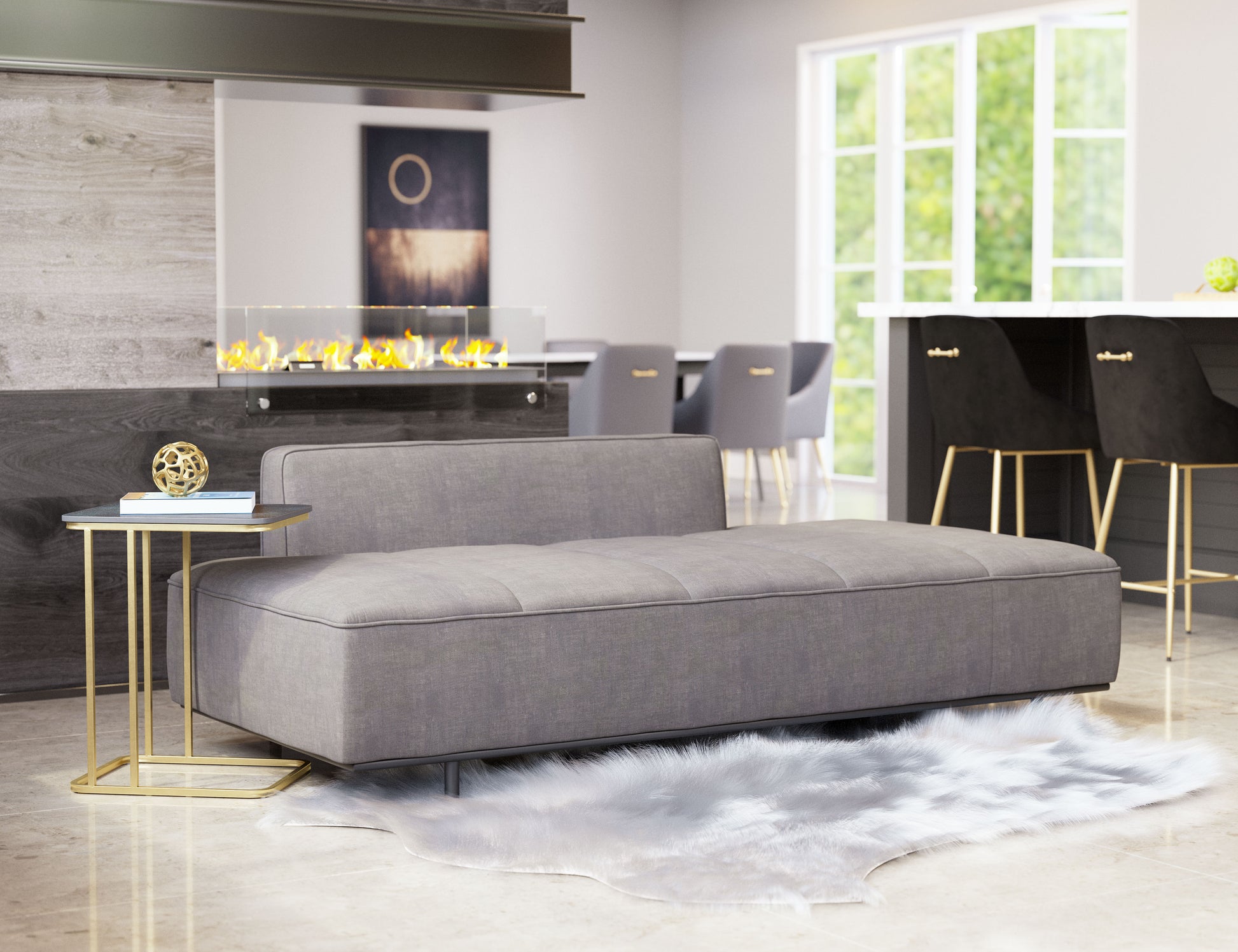 Confection Sofa Gray style shot 1