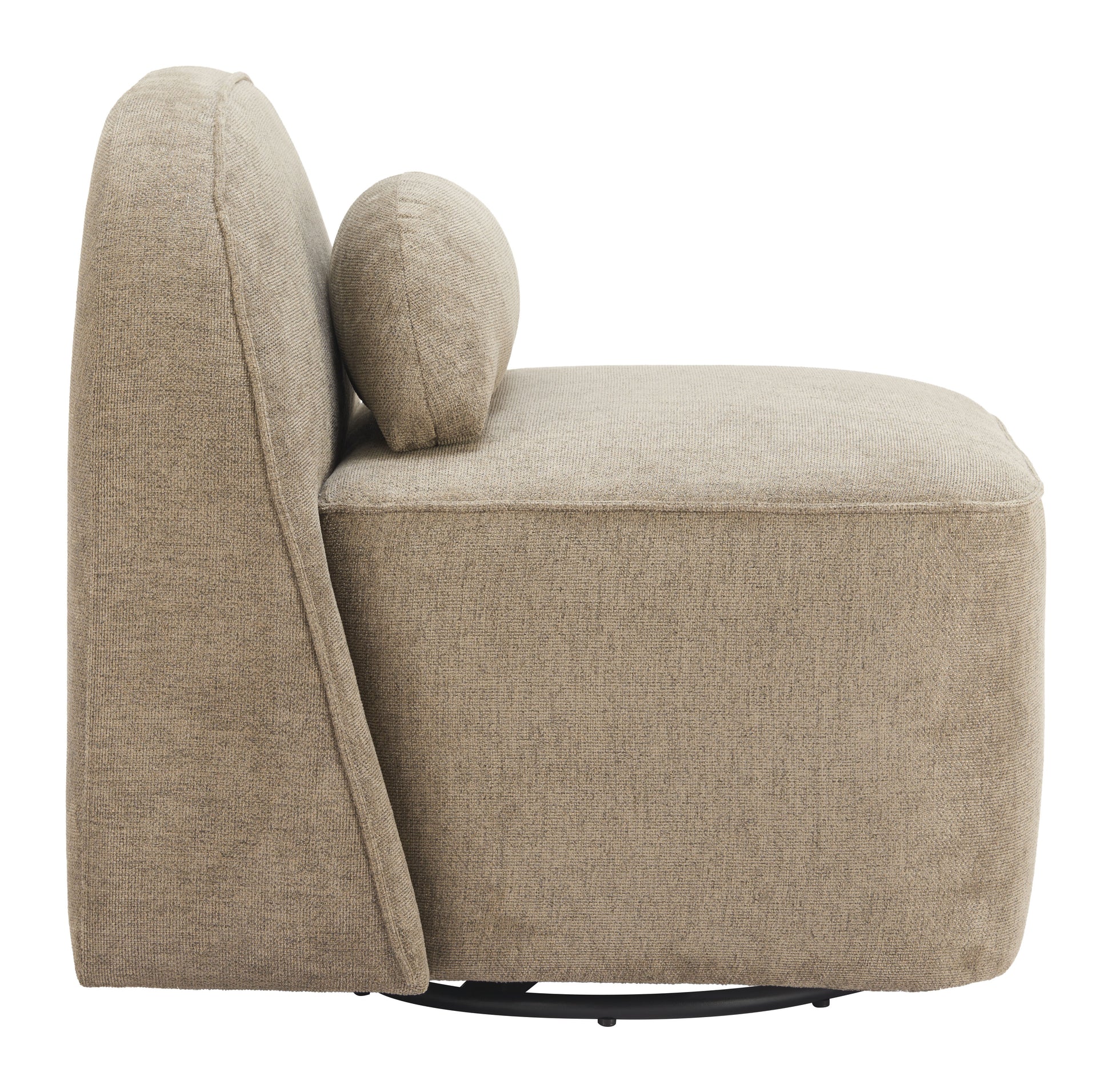 Kakao Swivel Chair Olive Brown style shot 2