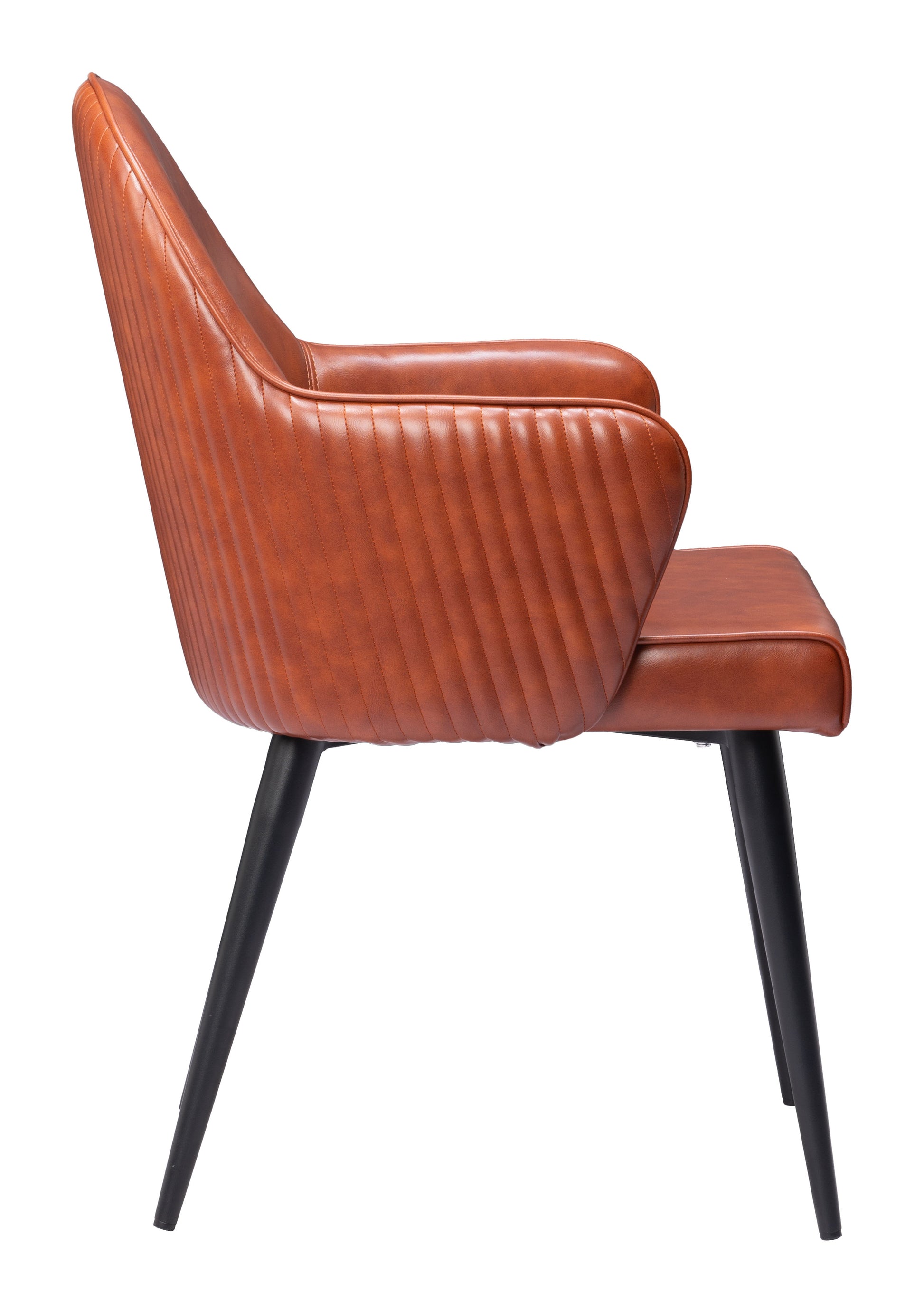 Silloth Dining Chair Brown style shot 1