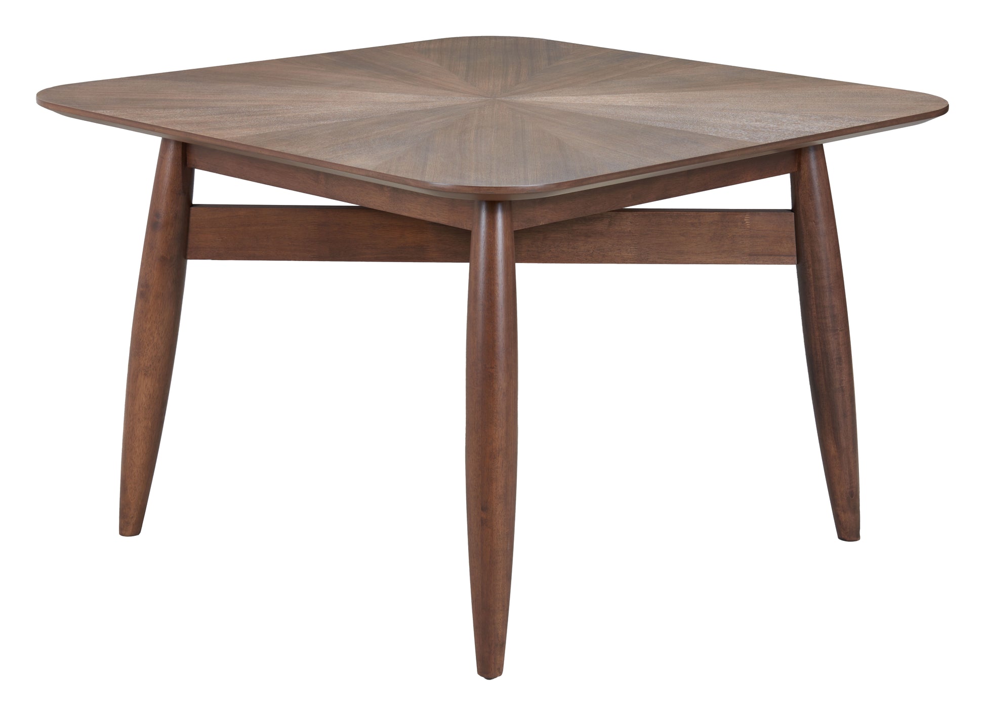 Silea Square Dining Table Espresso style shot 2