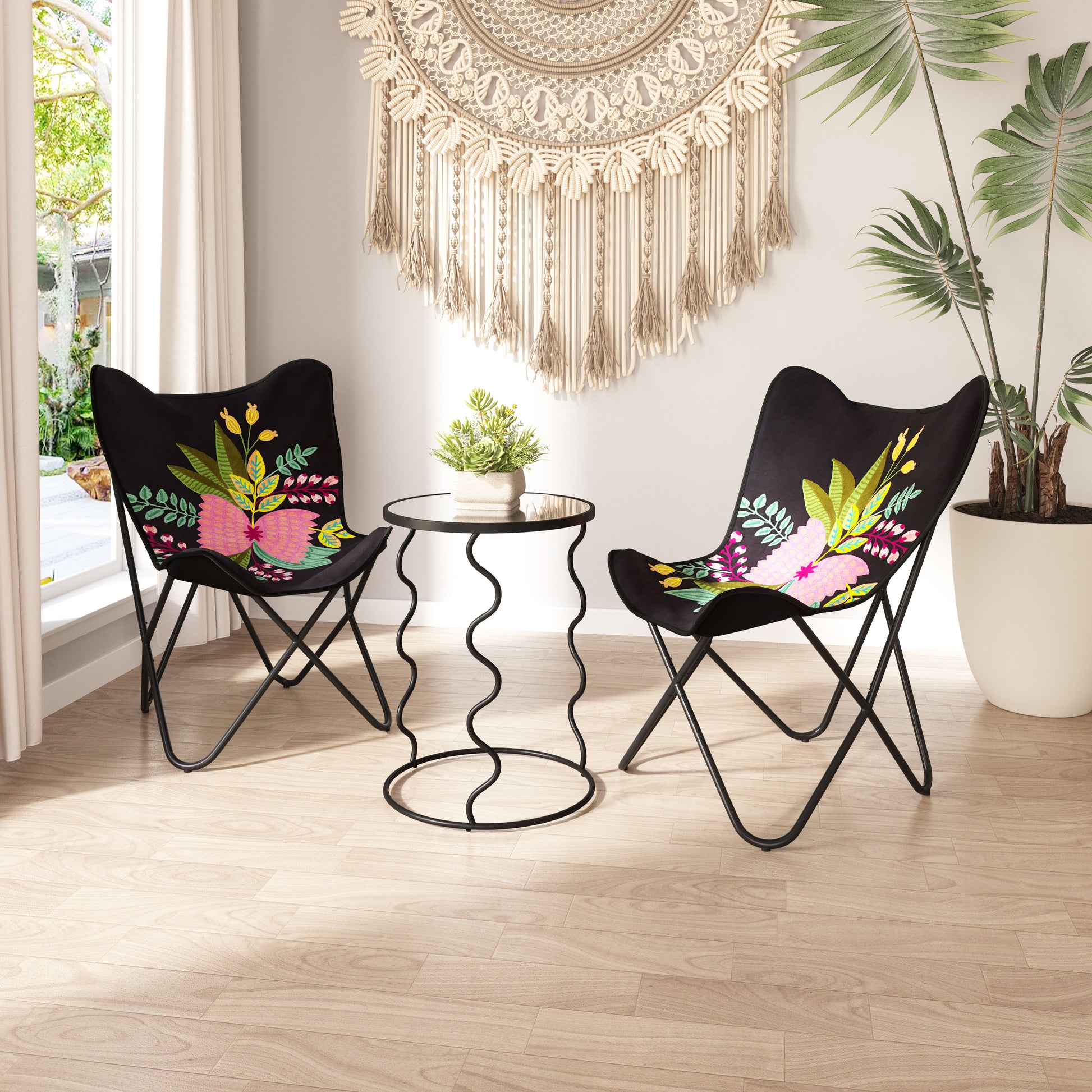 Bastia Side Table Black style shot 1