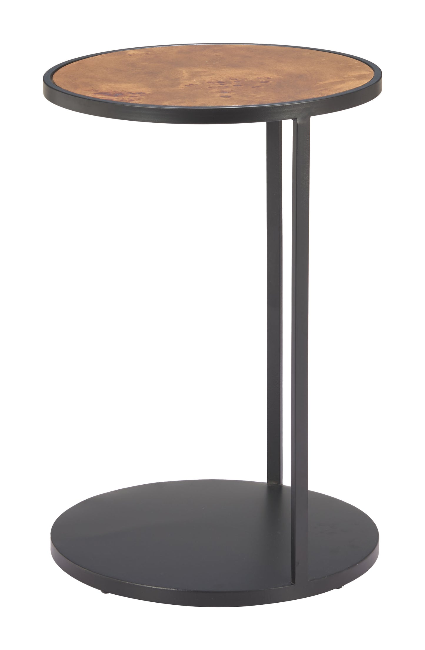 Nodo Side Table Brown & Black style shot 1