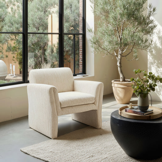 Dobra Accent Chair Oatmeal Beige