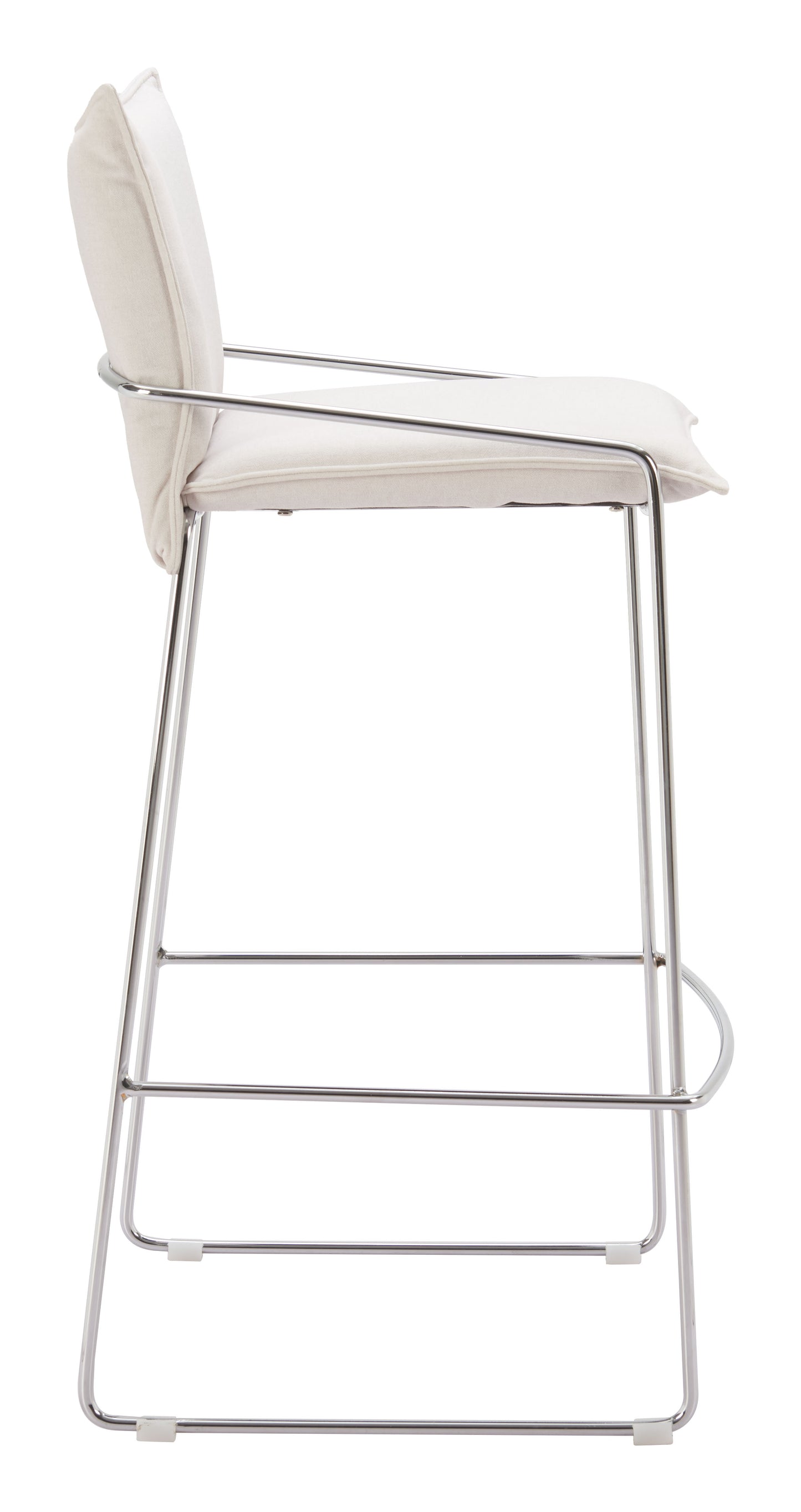Pola Barstool White style shot 1