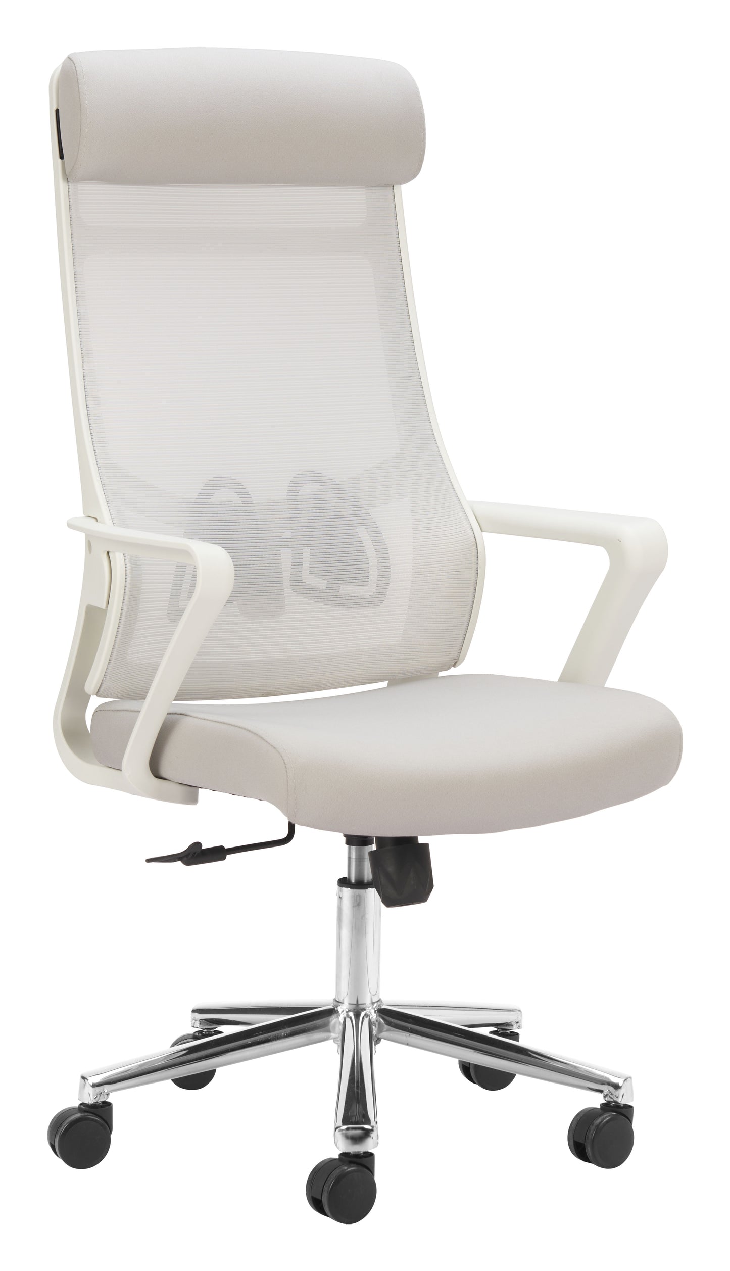 Jett High Back Office Chair Light Gray style shot 2