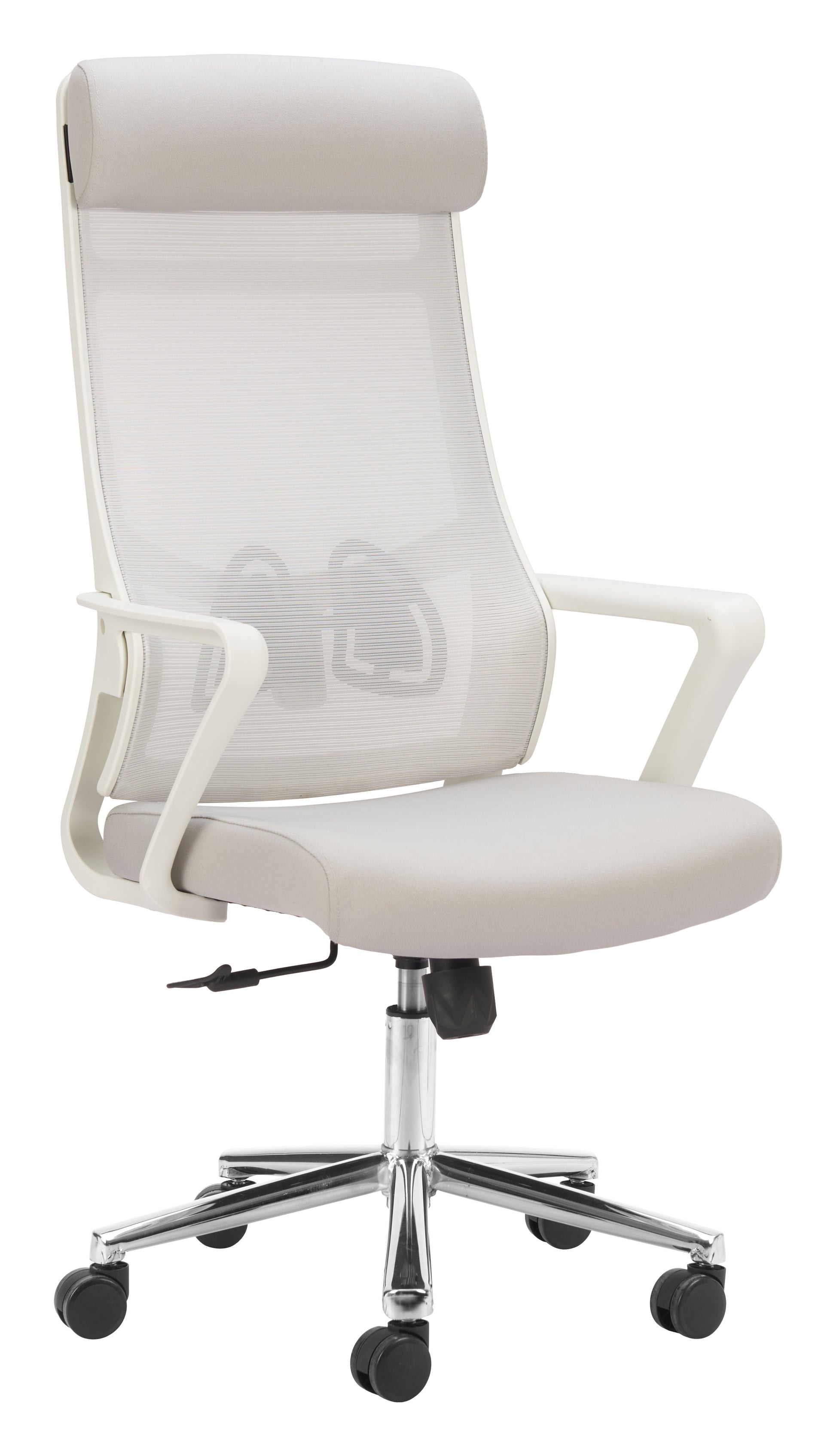 Jett High Back Office Chair Light Gray style shot 2