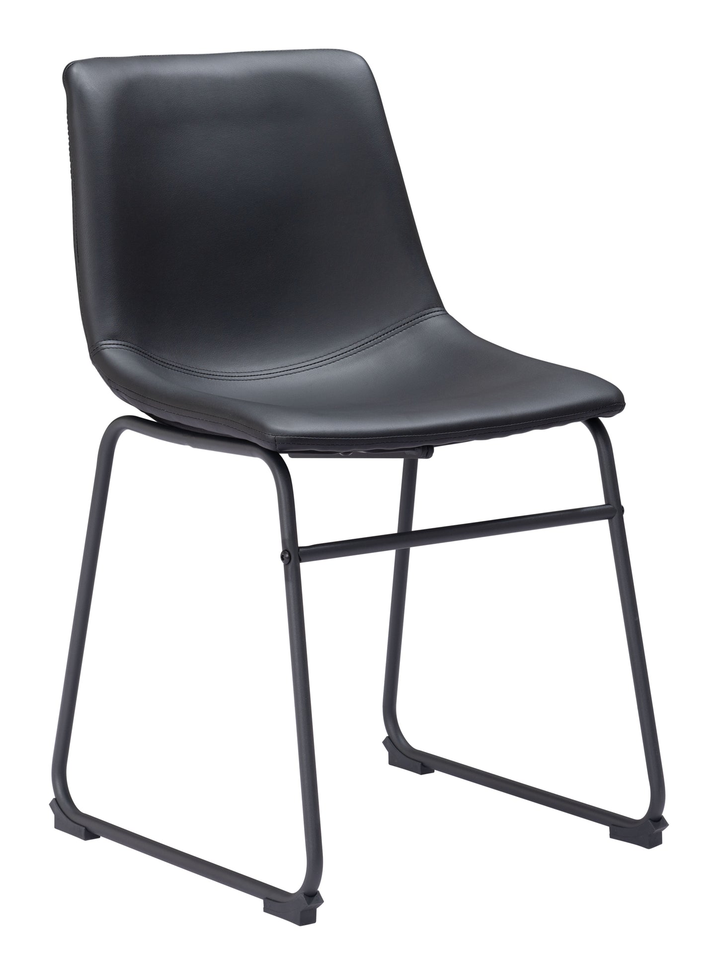 Smart Dining Chair (Set of 2) Black style shot 2