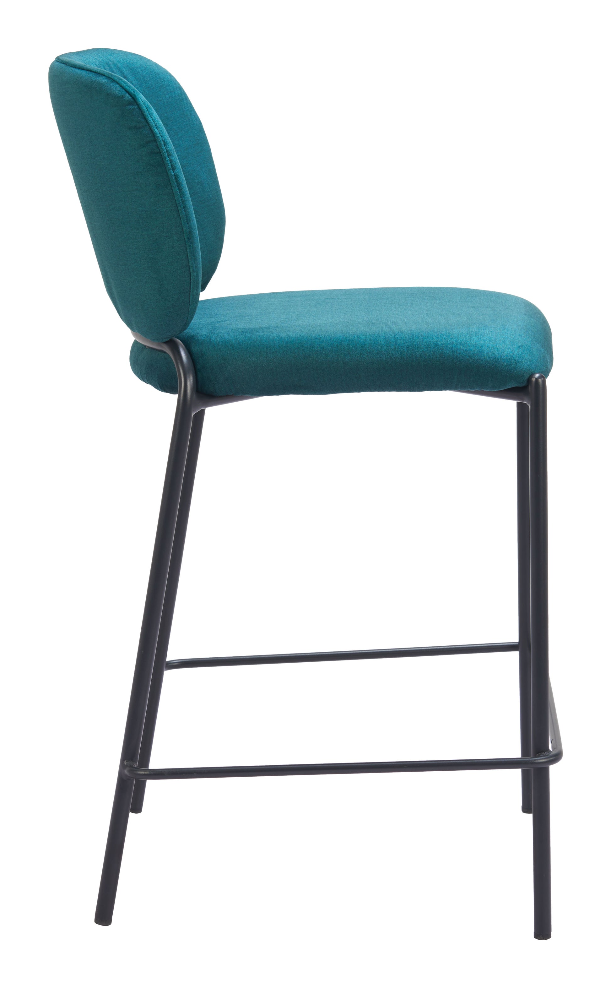 Plat Counter Stool (Set of 2) Green style shot 1