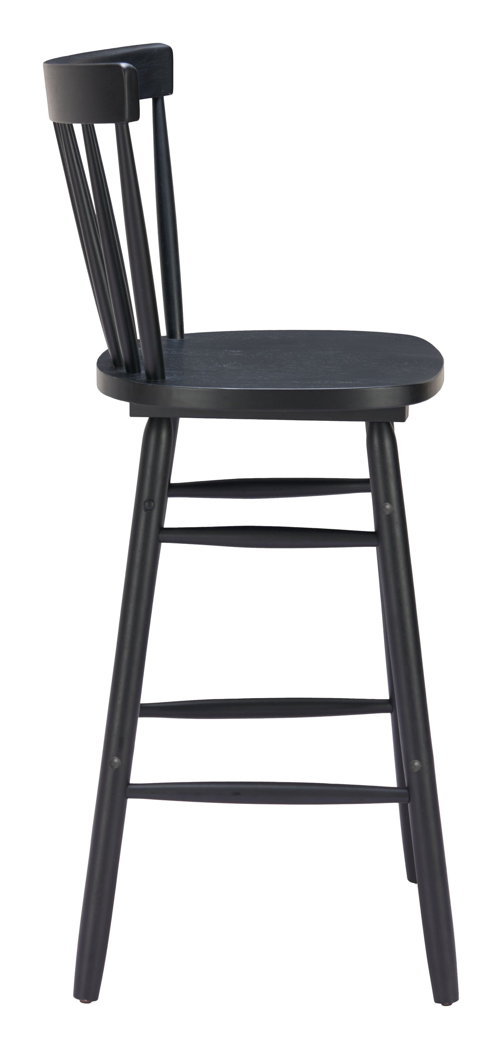 Tyce Barstool (Set of 2) Black style shot 2