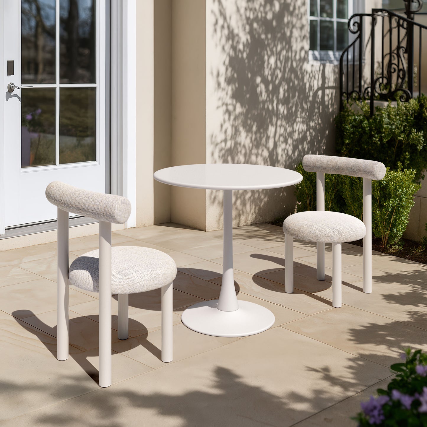 Ceres Dining Chair Beige style shot 1