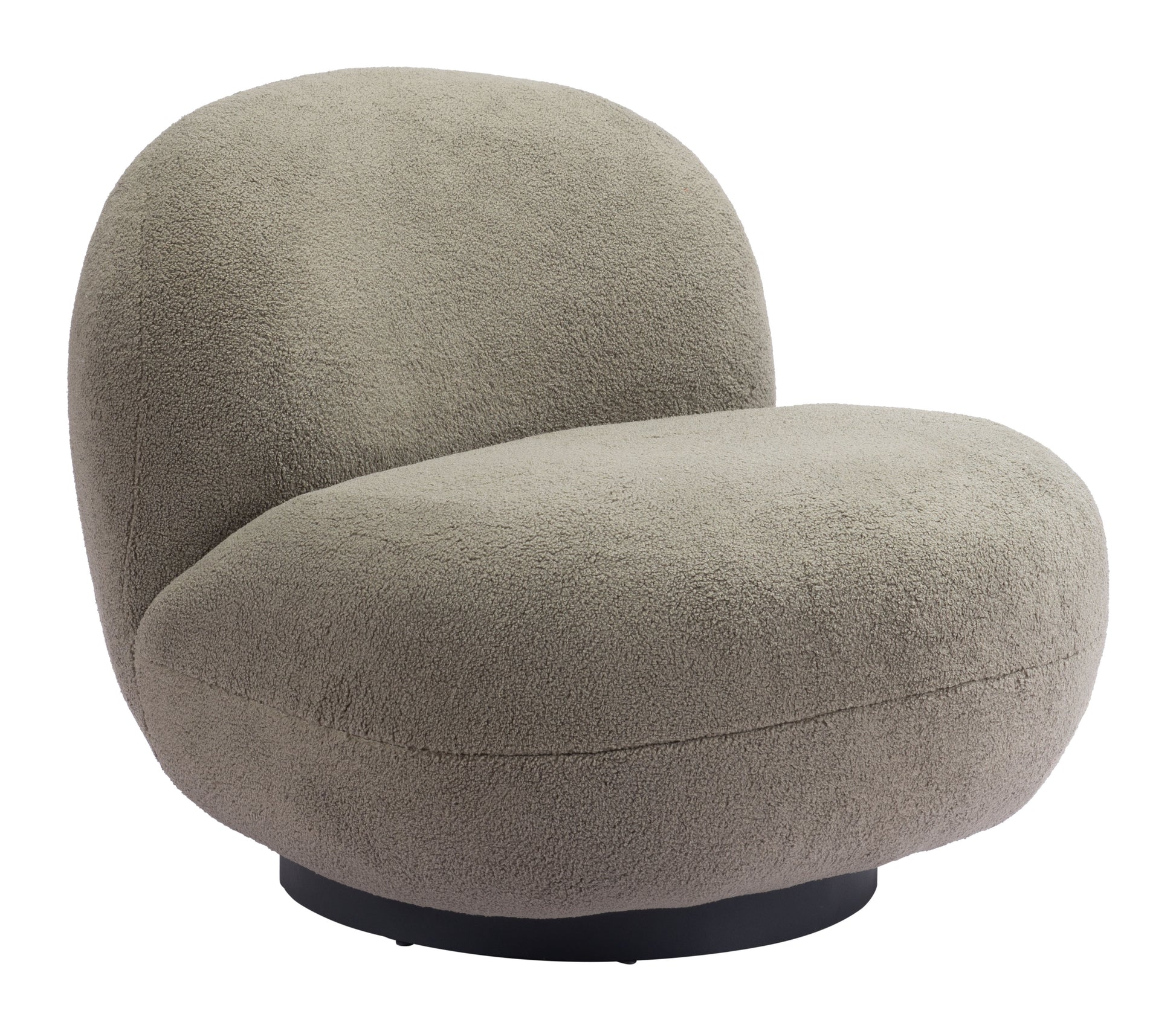 Myanmar Accent Chair Olive Green style shot 2