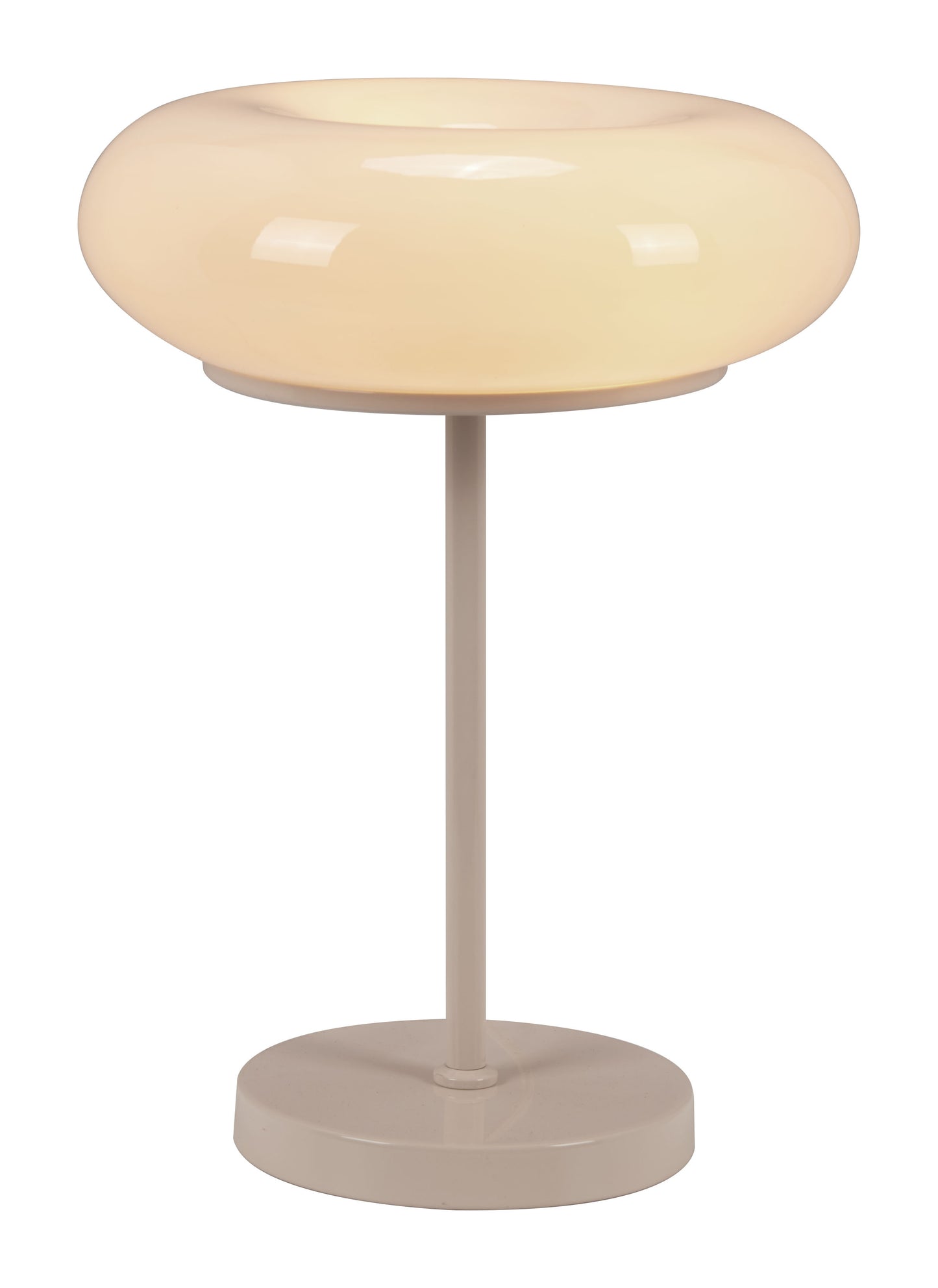 Munk Table Lamp Beige style shot 2