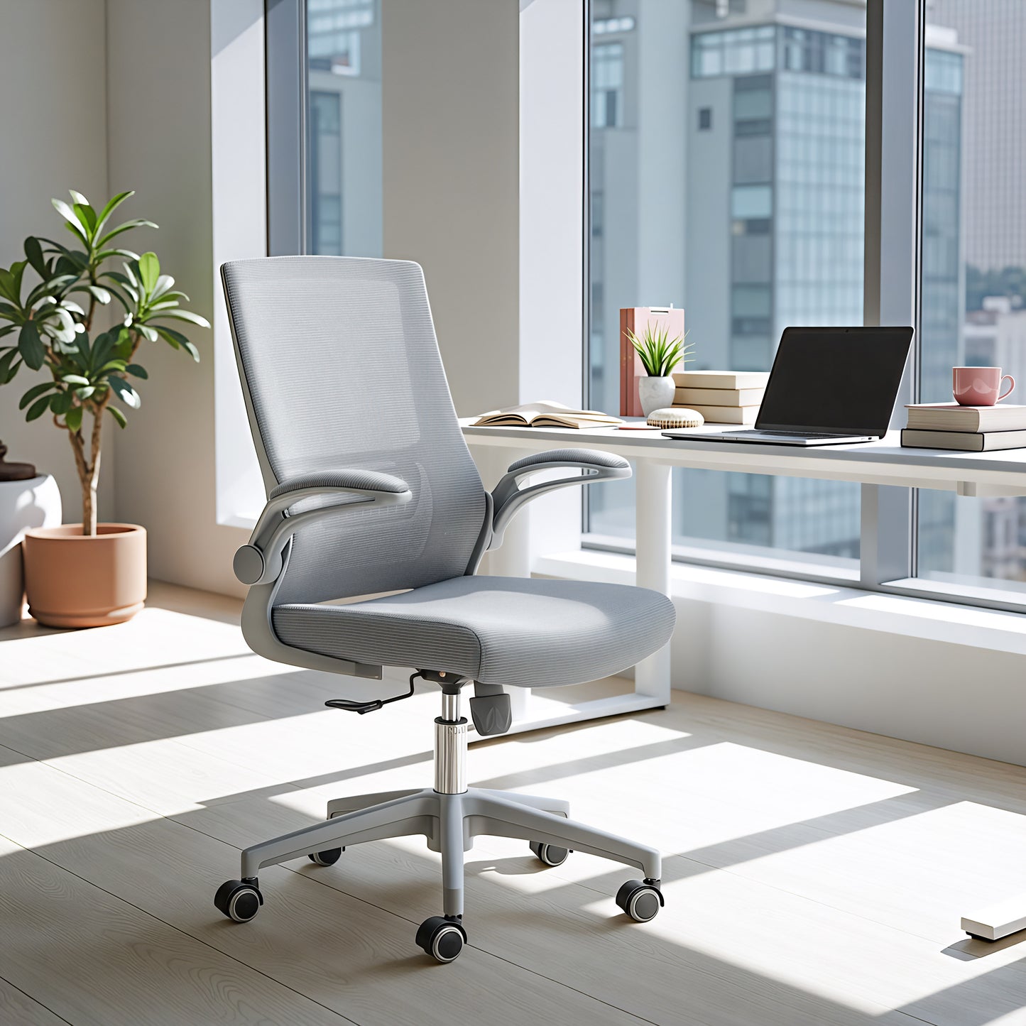 Pater Office Chair Gray