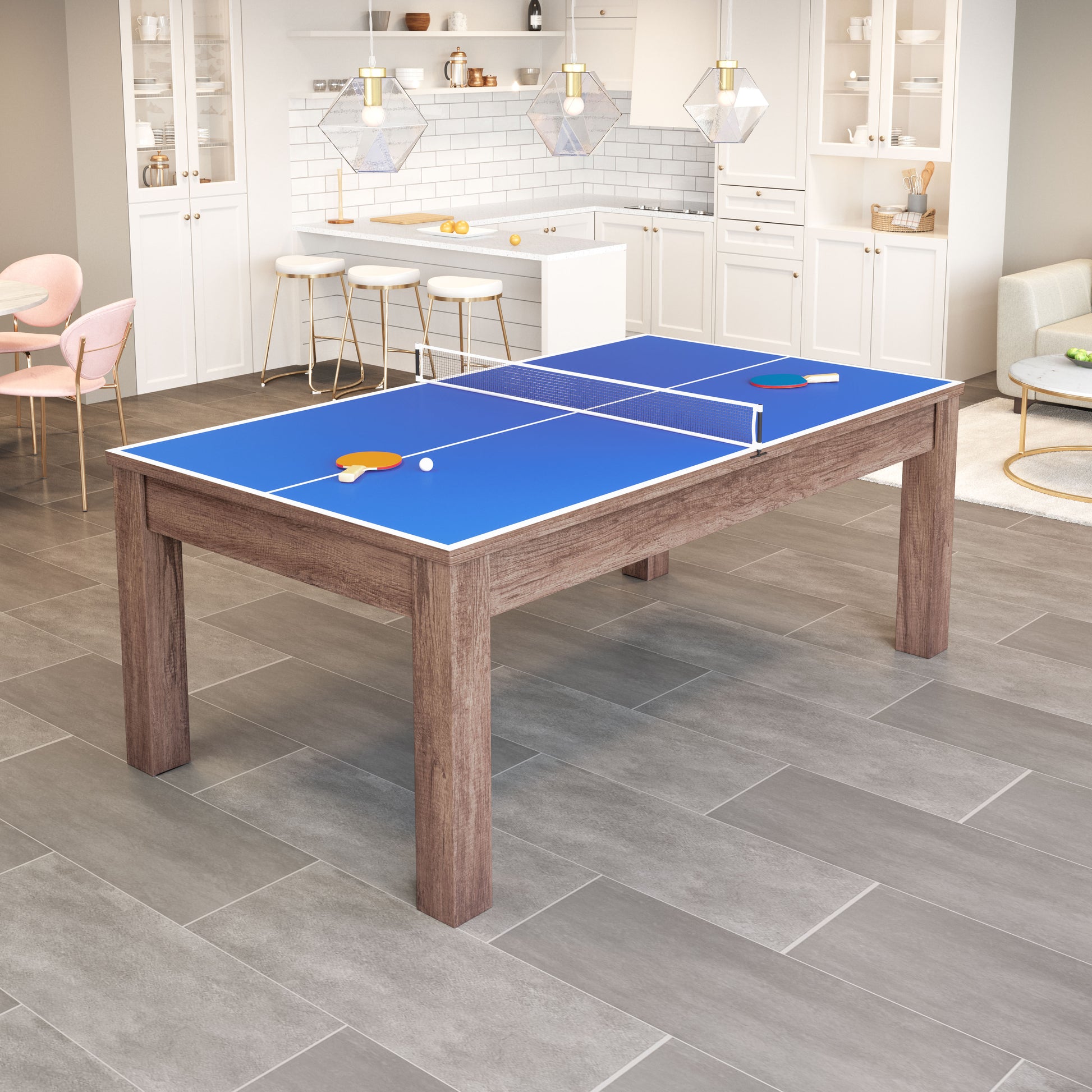 Bonker 3 in 1 Table Brown style shot 2