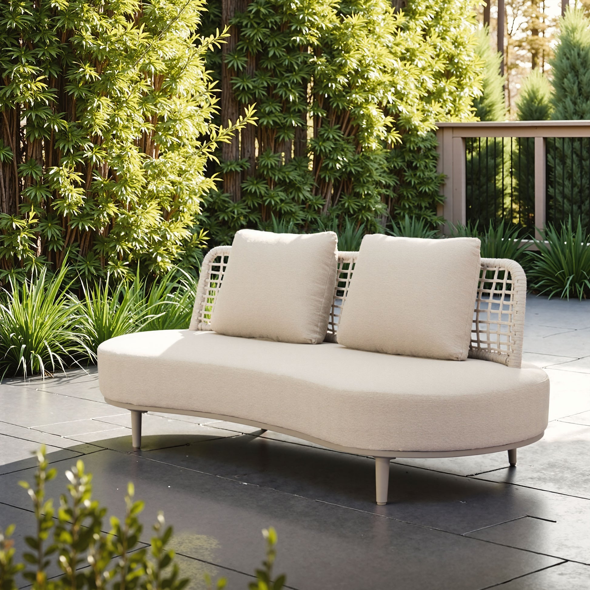 Ruhe Sofa Beige style shot 1