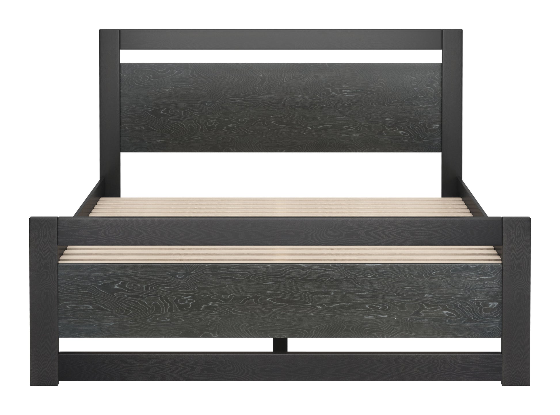 Repos Queen Bed Black style shot 2