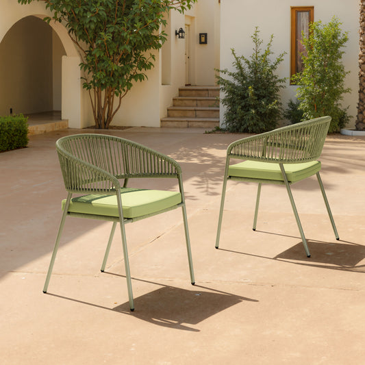 Skye Dining Chair (Set of 2) Green