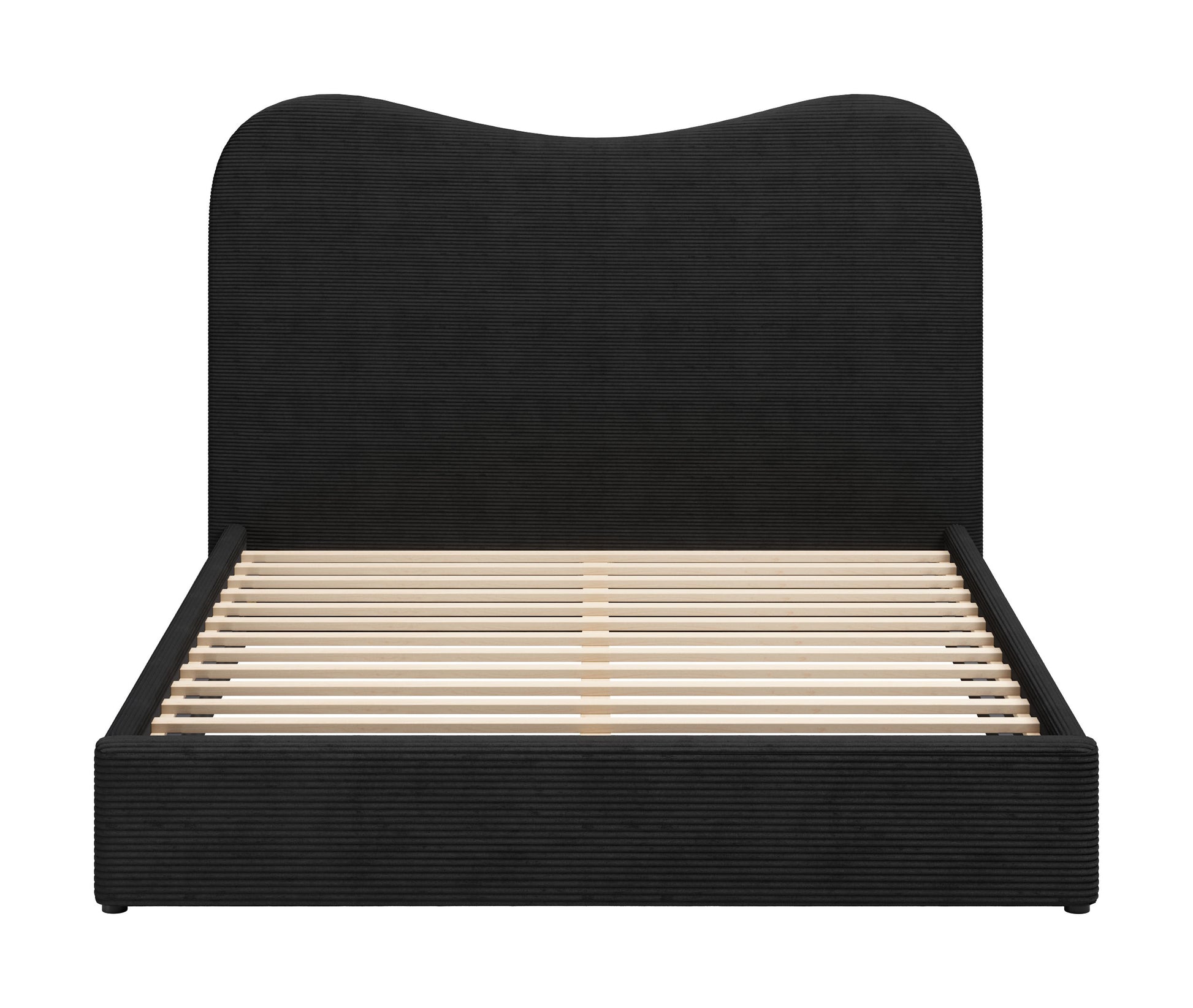 Sele Queen Bed Black style shot 2