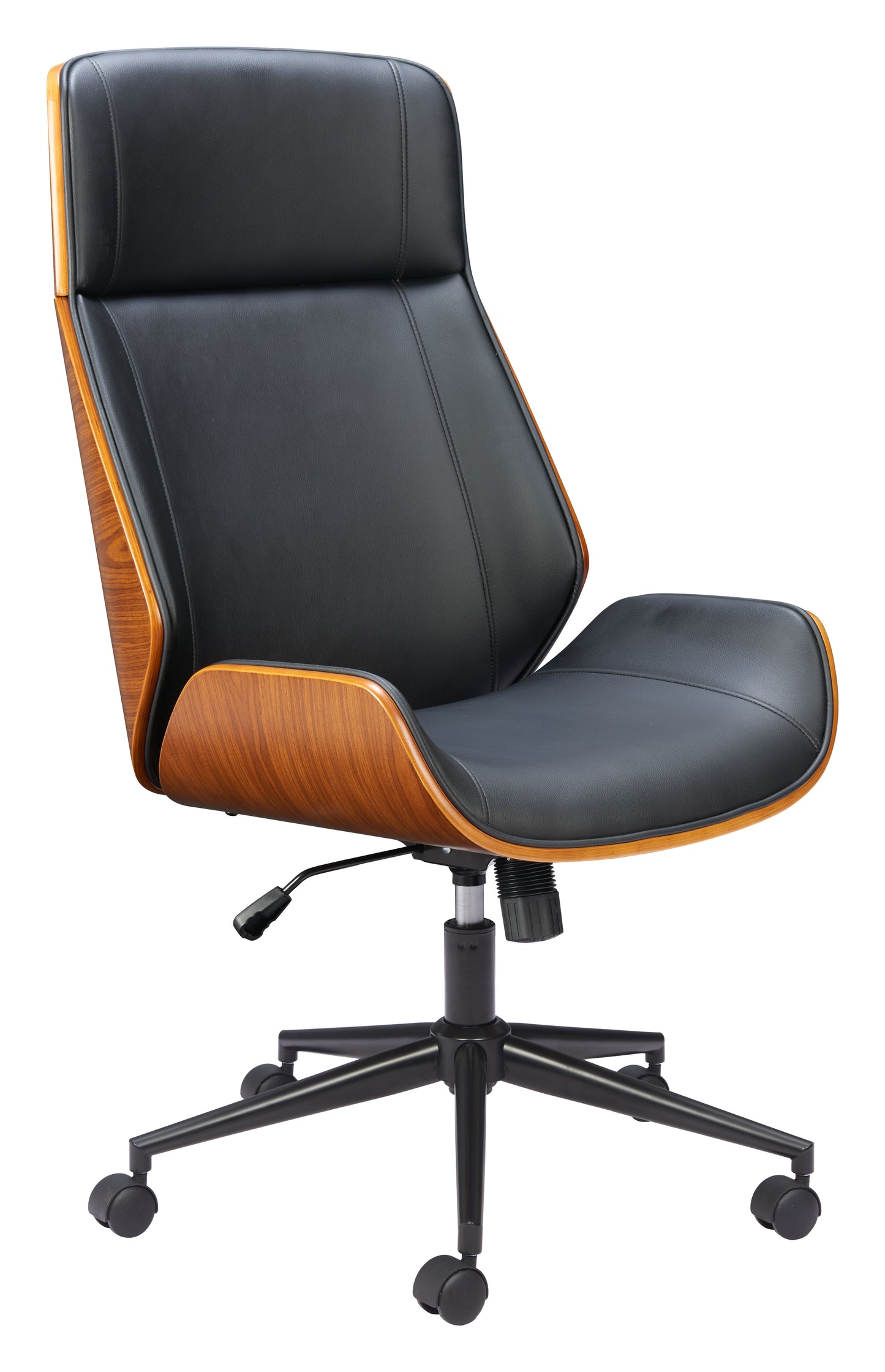 Flex High Back Office Chair Black style shot 1